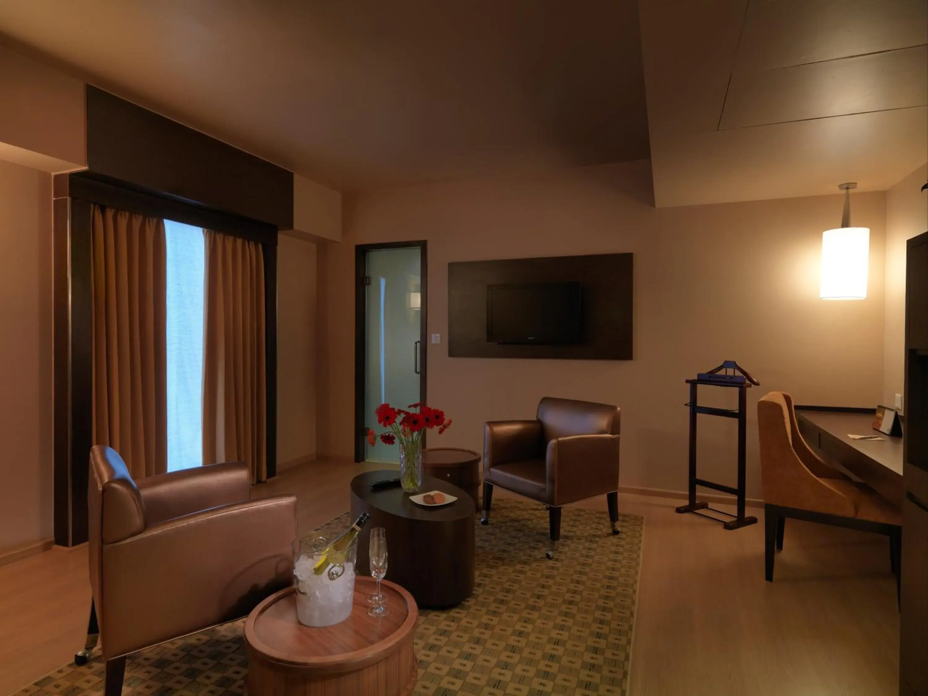 Living room in The Quorum Living room in The Quorum