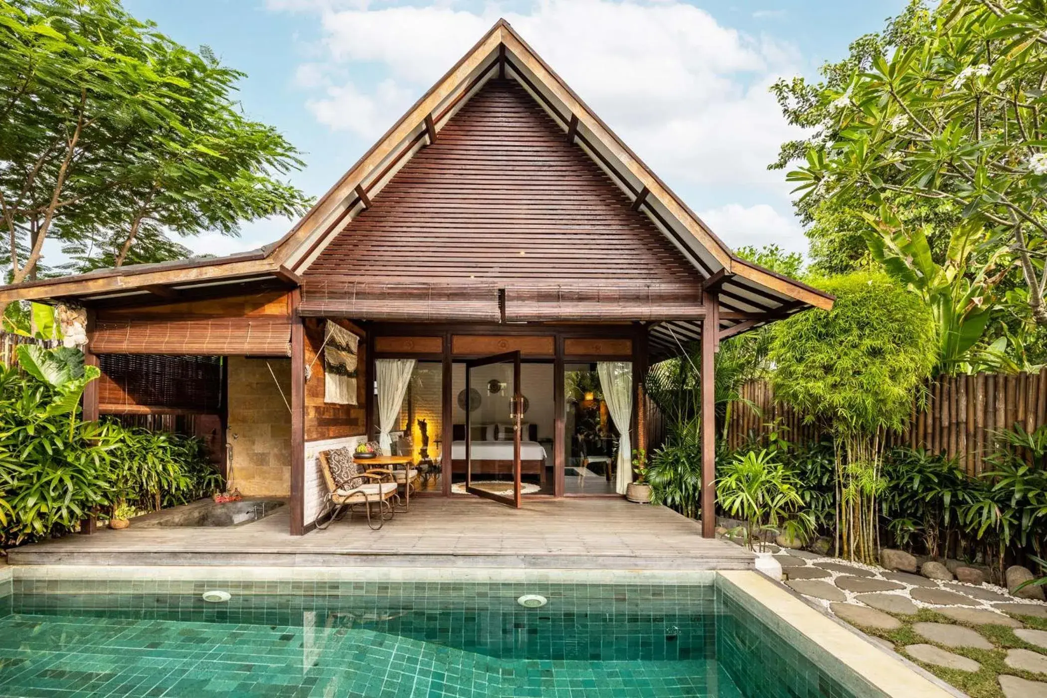 Property building in Rimba Villas Gili Air Property building in Rimba Villas Gili Air