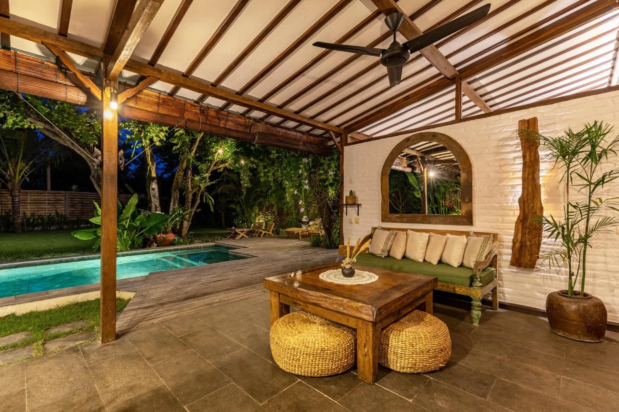 Natural landscape in Rimba Villas Gili Air