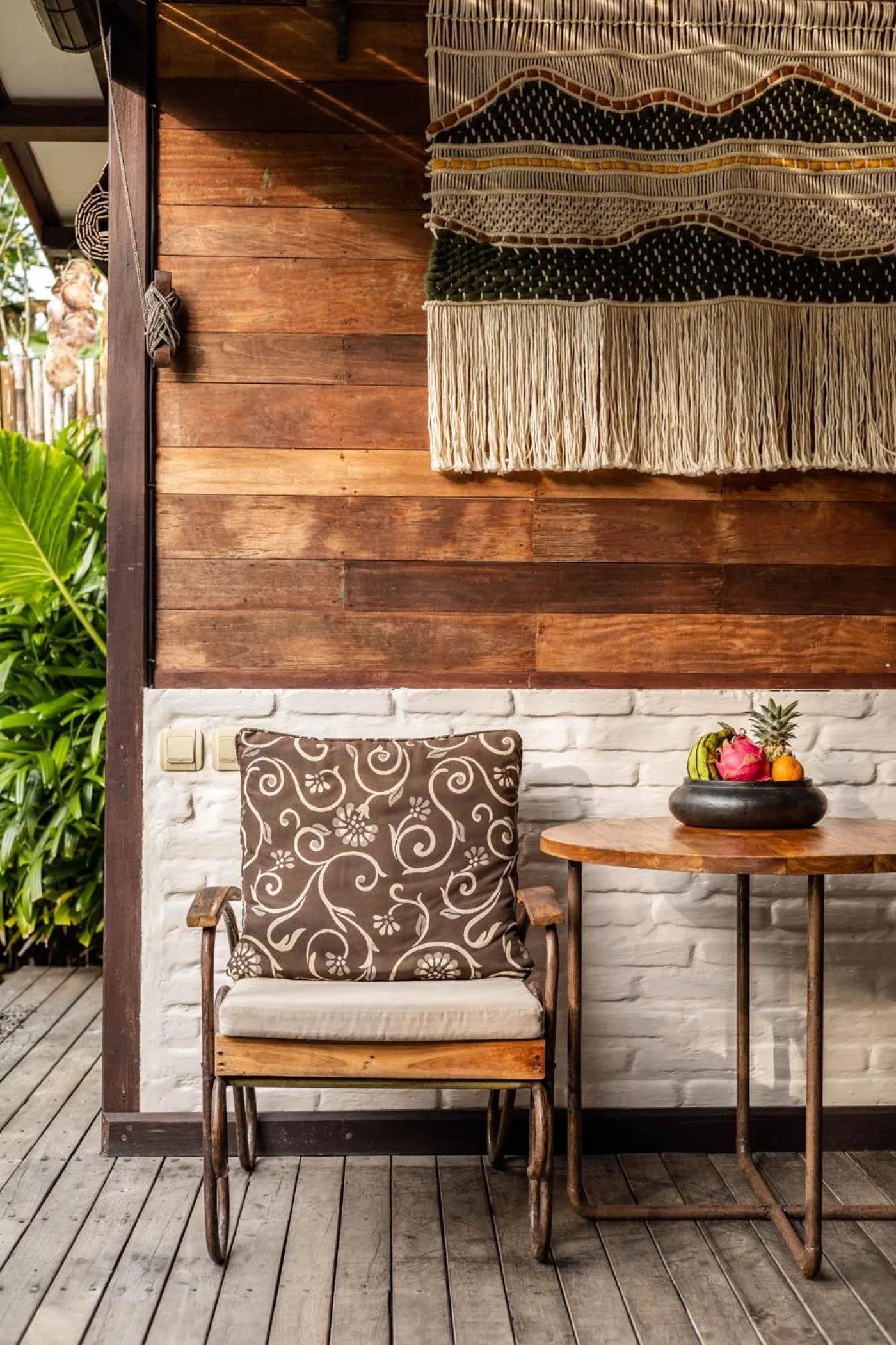 Patio in Rimba Villas Gili Air