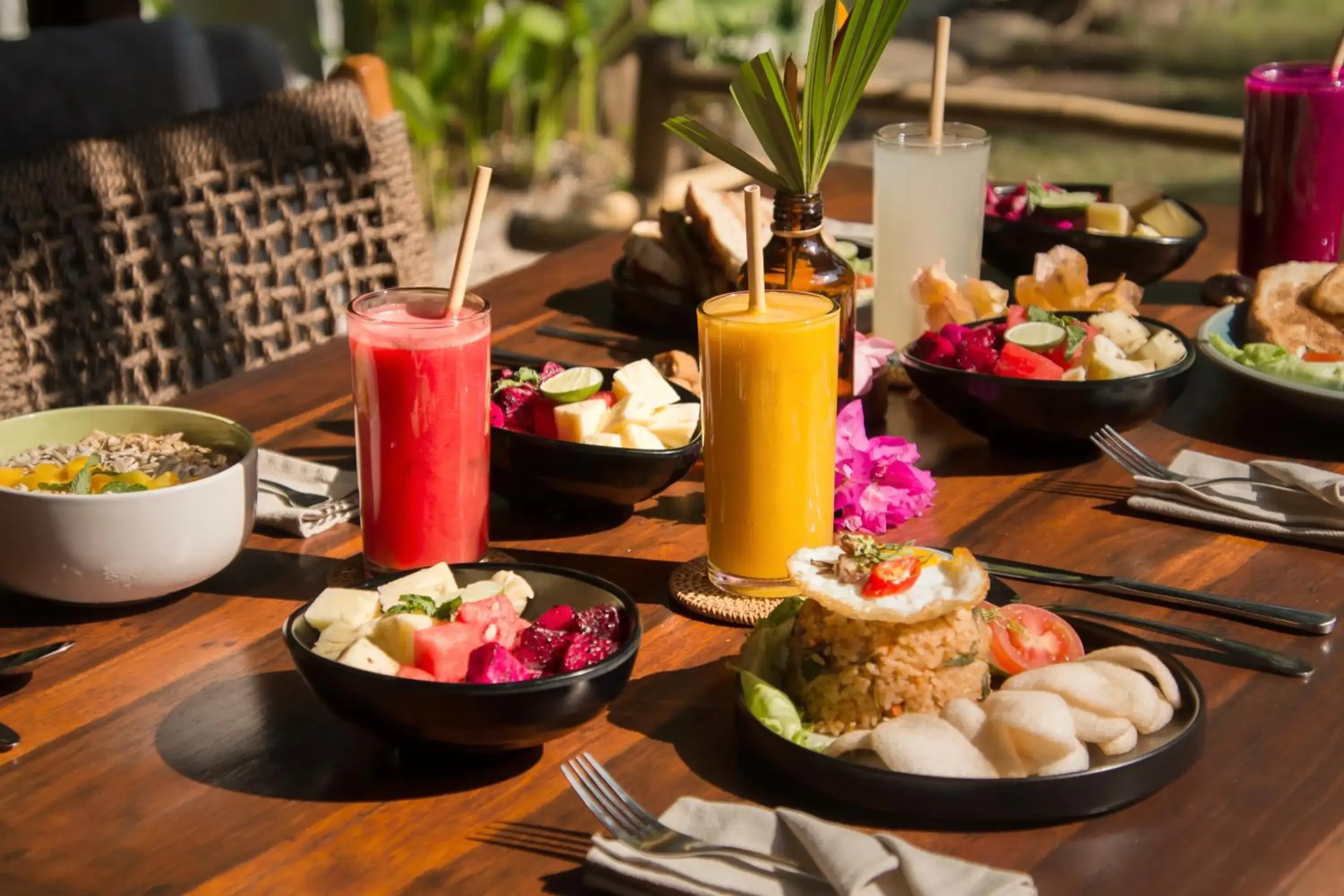 Breakfast in Rimba Villas Gili Air Breakfast in Rimba Villas Gili Air
