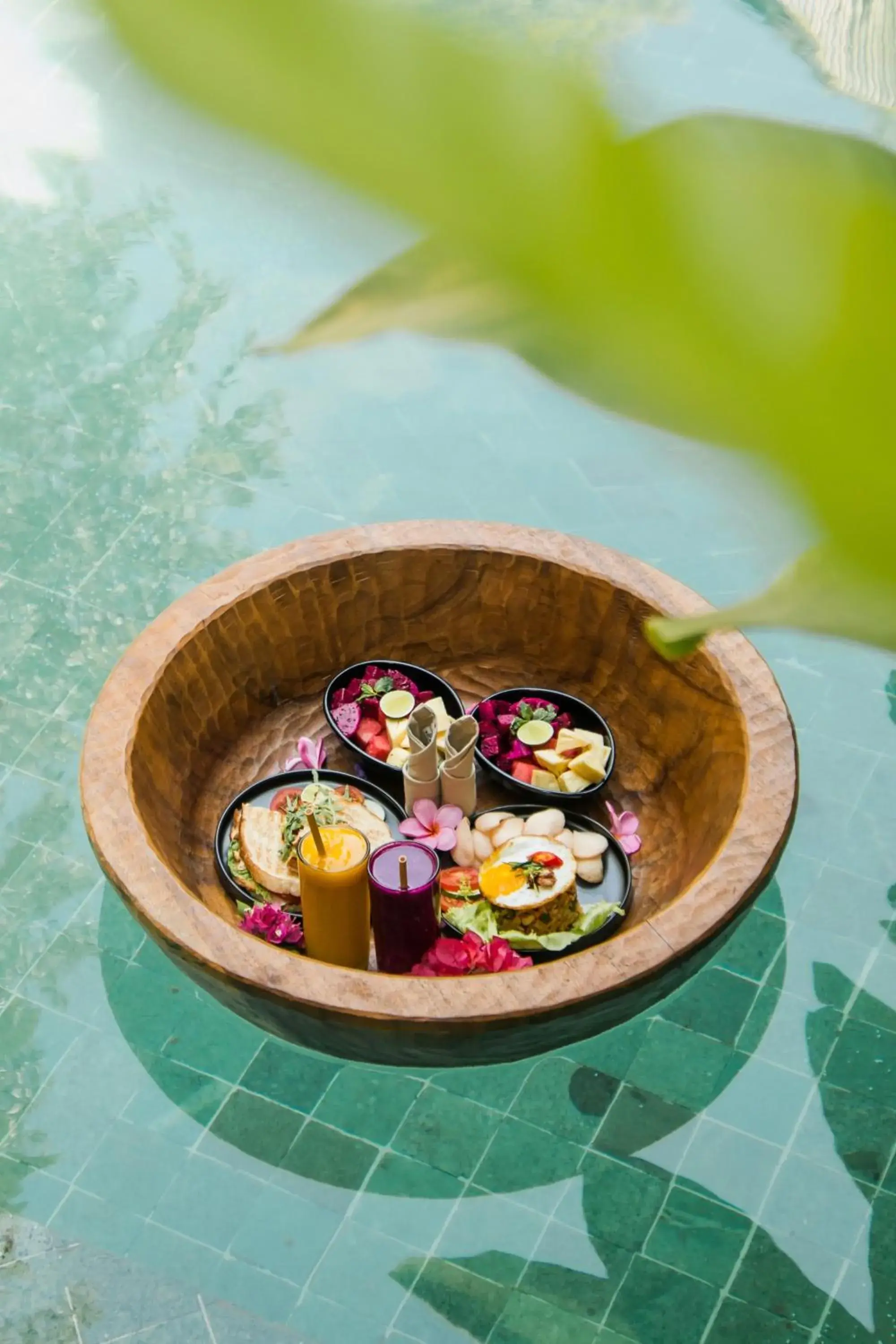 Swimming pool in Rimba Villas Gili Air Swimming pool in Rimba Villas Gili Air