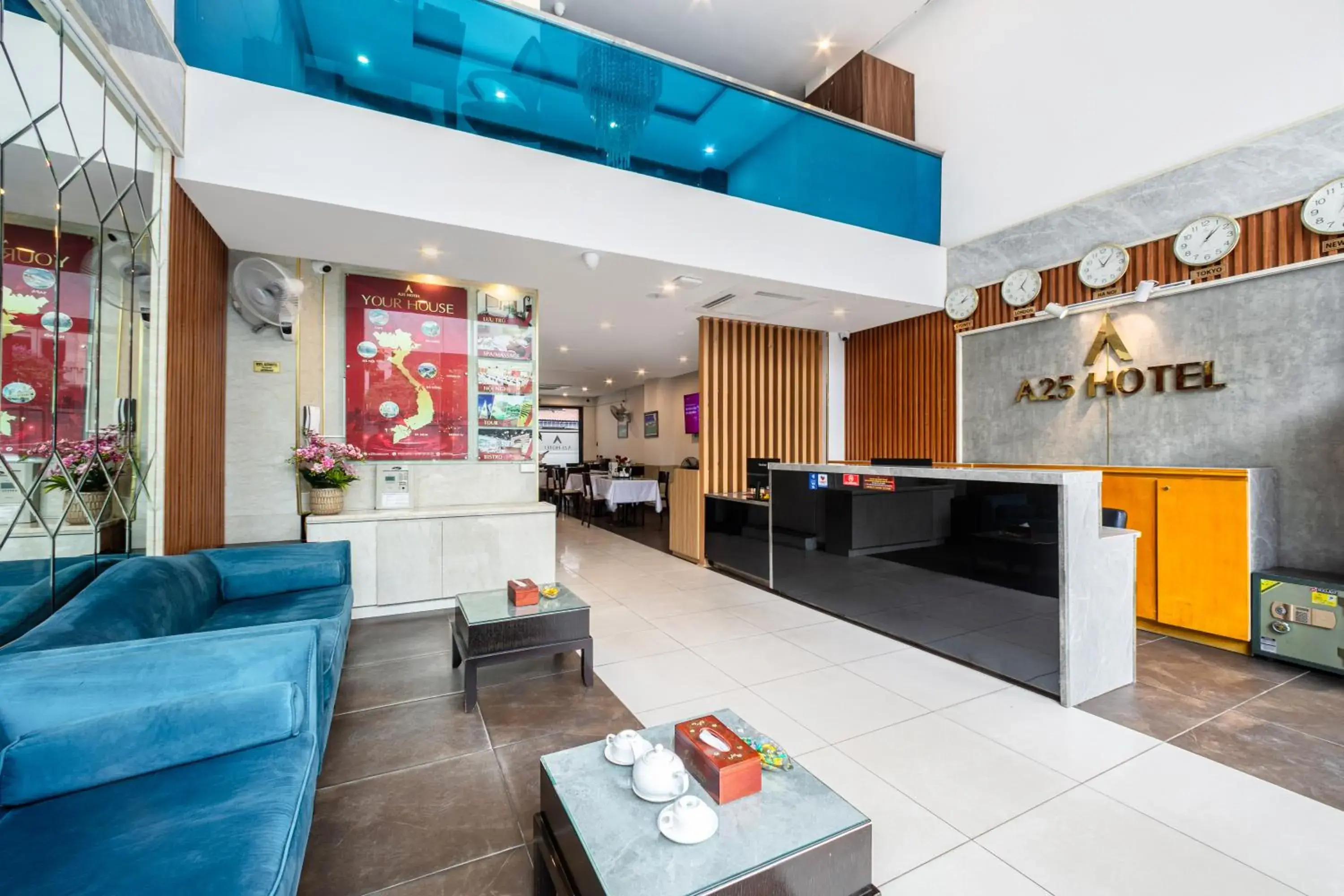 Lobby or reception in A25 Hotel - 66 Trần Thái Tông Lobby or reception in A25 Hotel - 66 Trần Thái Tông
