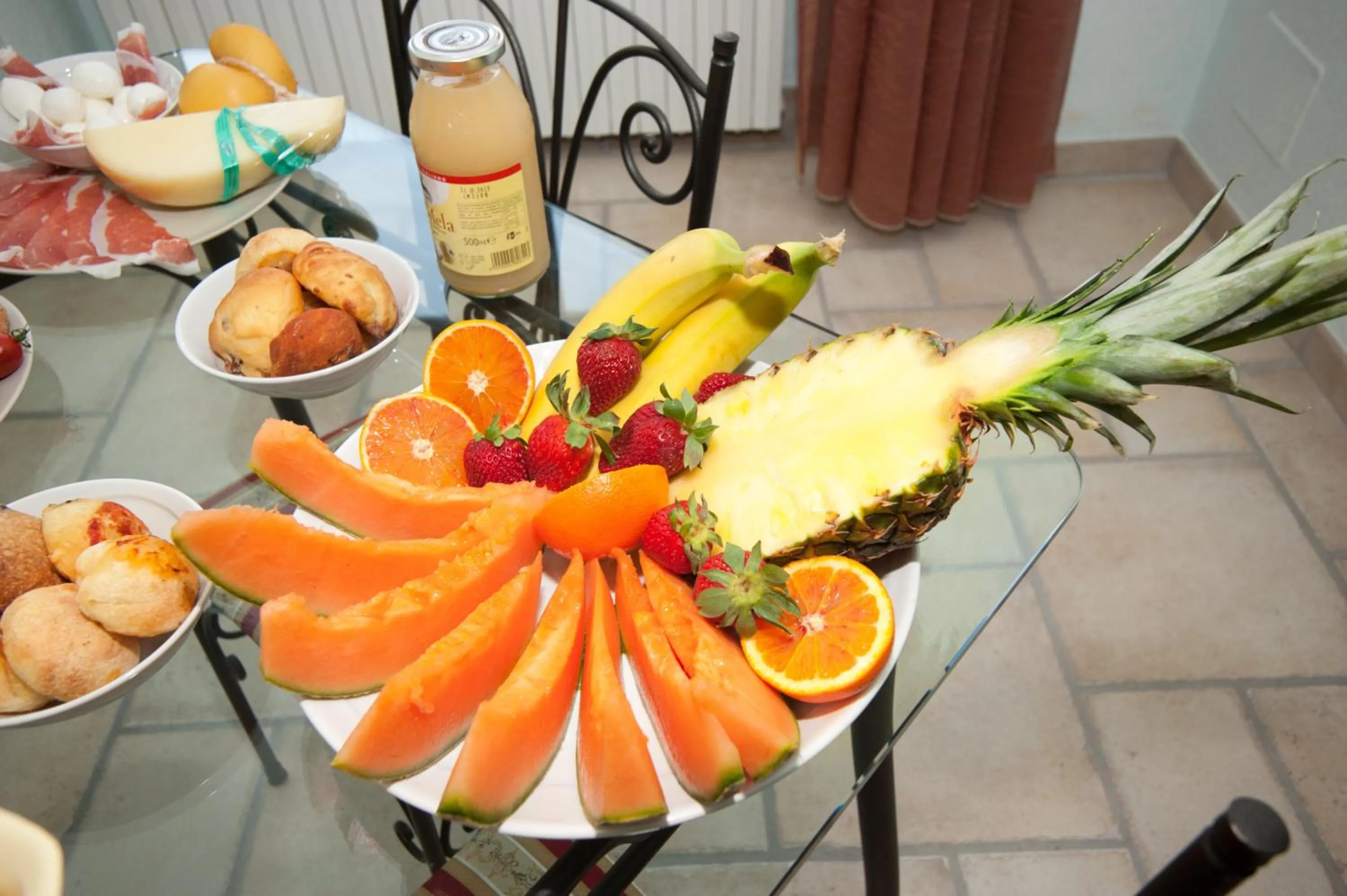 Food and drinks in B&B Anxa