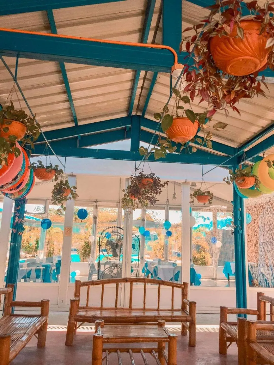 Patio in BigBlue Waters Resort