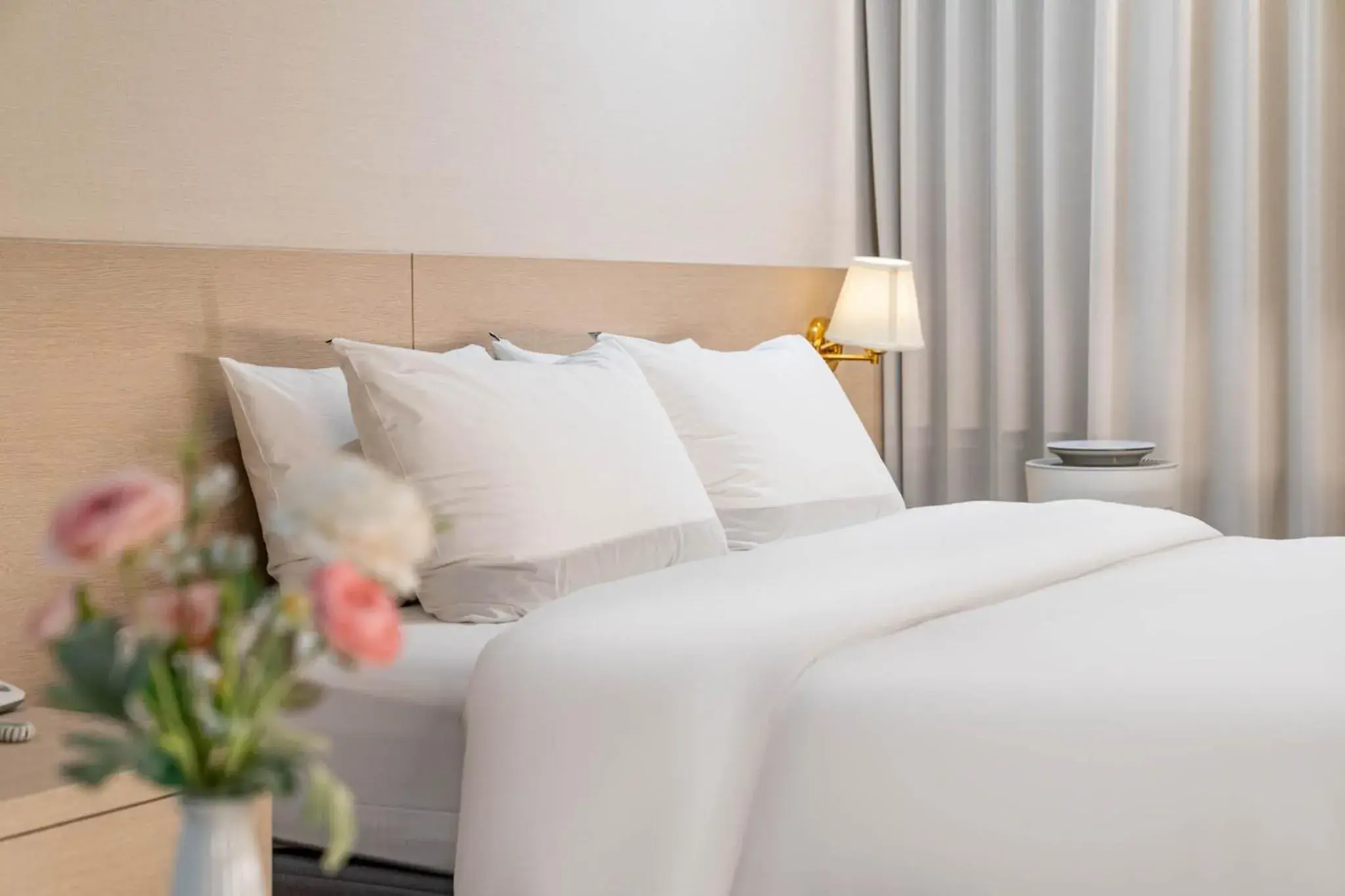 Bed in Benikea Hotel Bizinn Bed in Benikea Hotel Bizinn