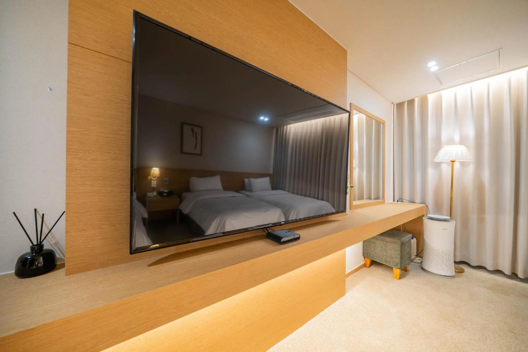 Bed in Benikea Hotel Bizinn