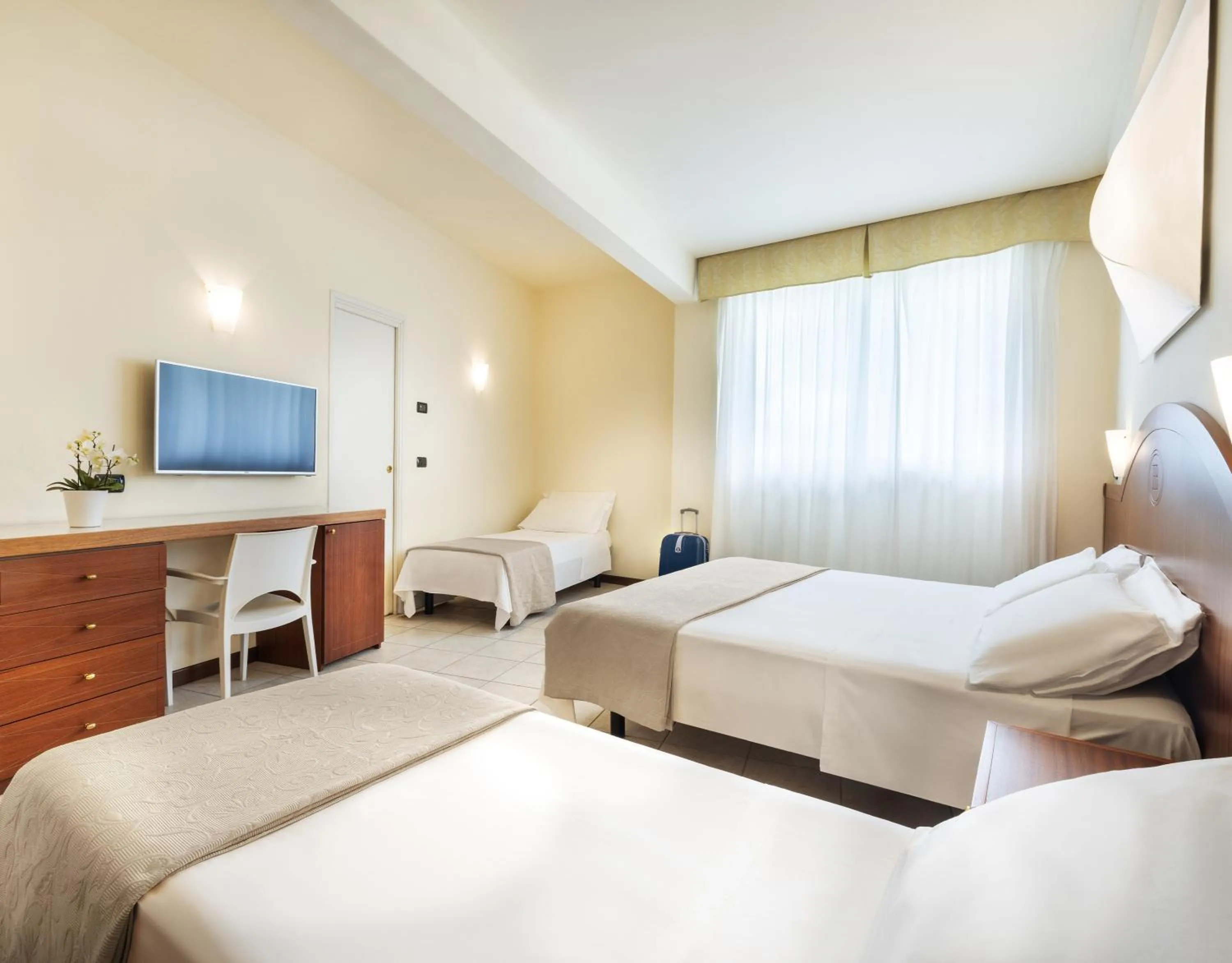 Bed in Hotel Bellevue Beach - sul mare