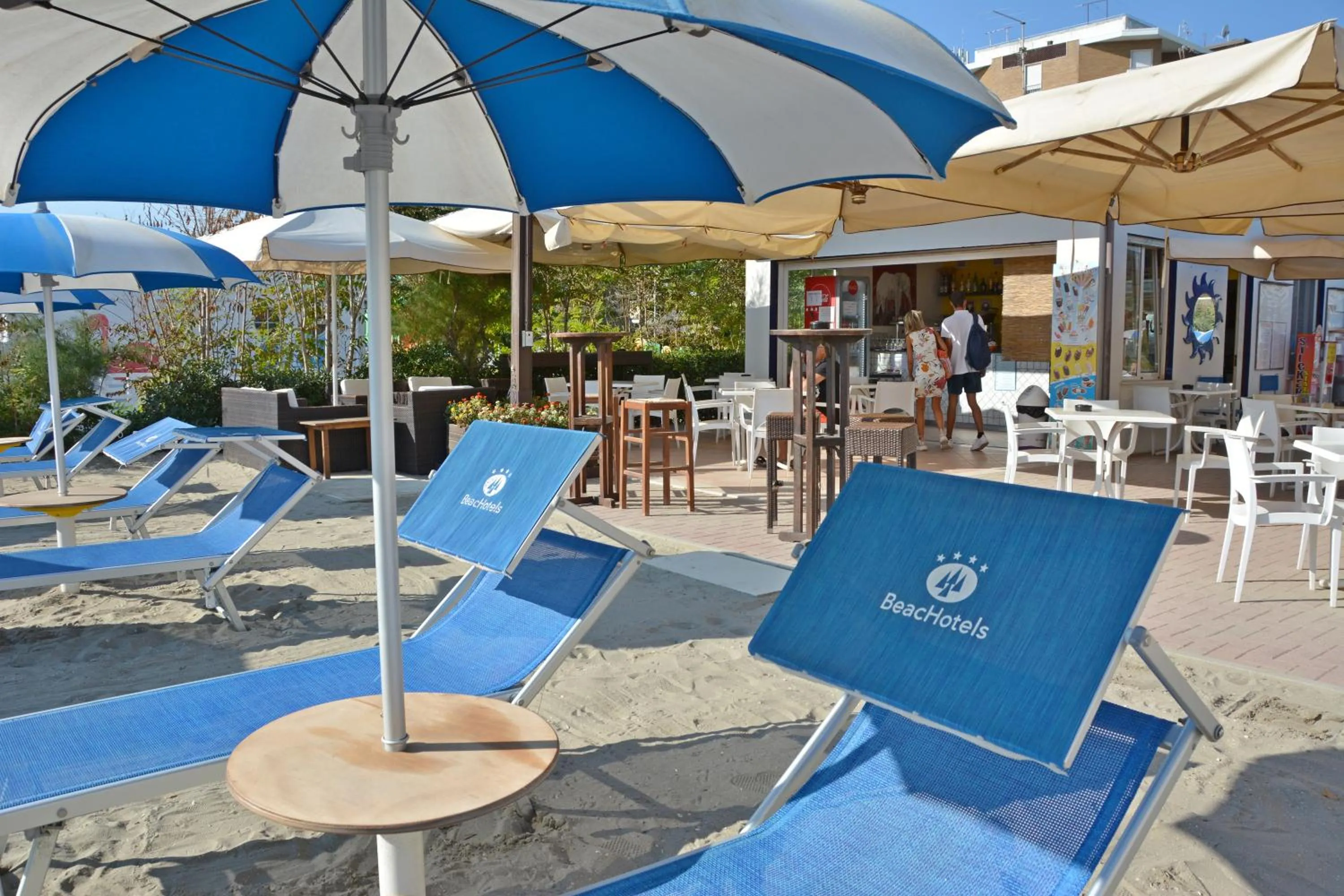 sunbed in Hotel Bellevue Beach - sul mare