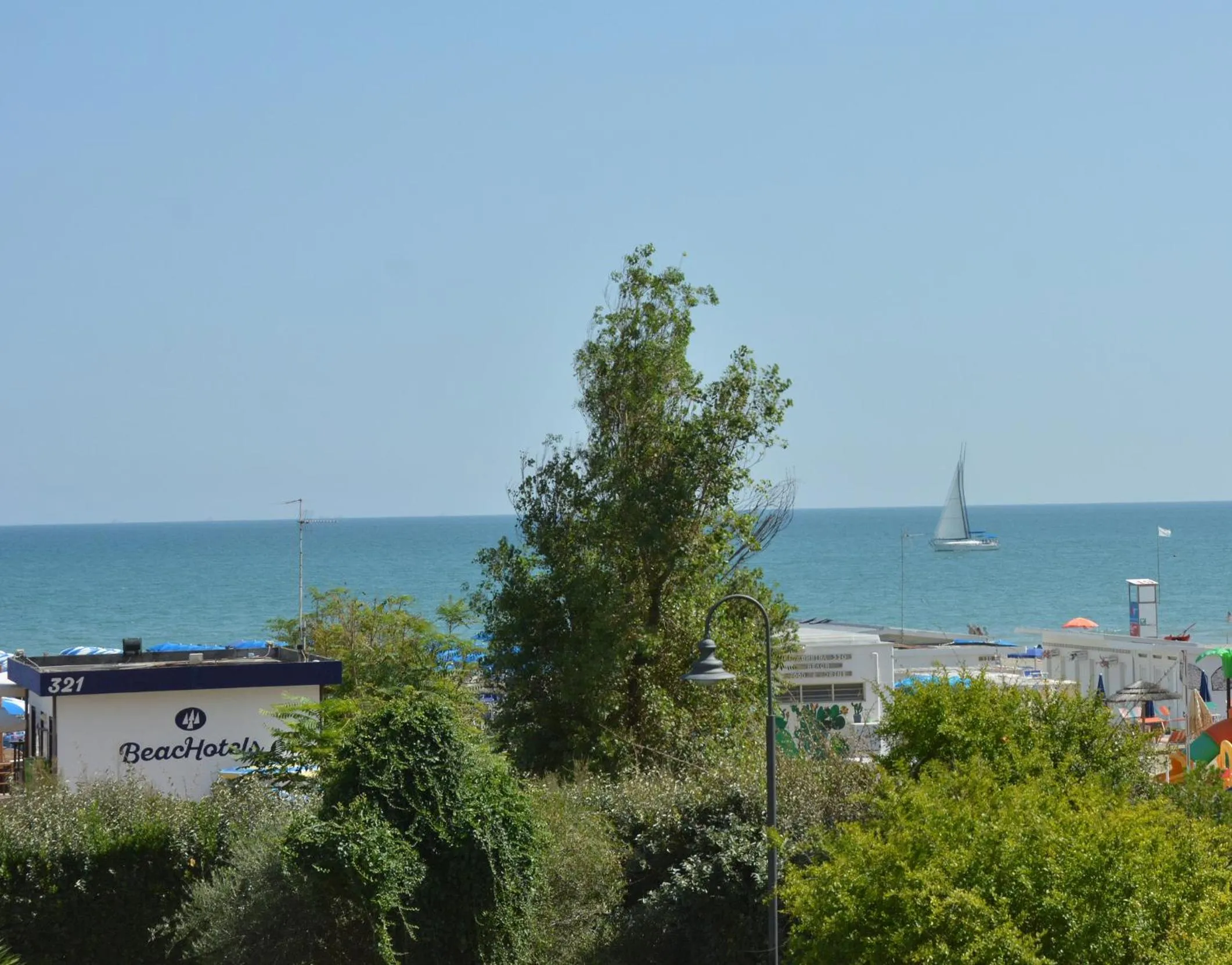 Sea view in Hotel Bellevue Beach - sul mare