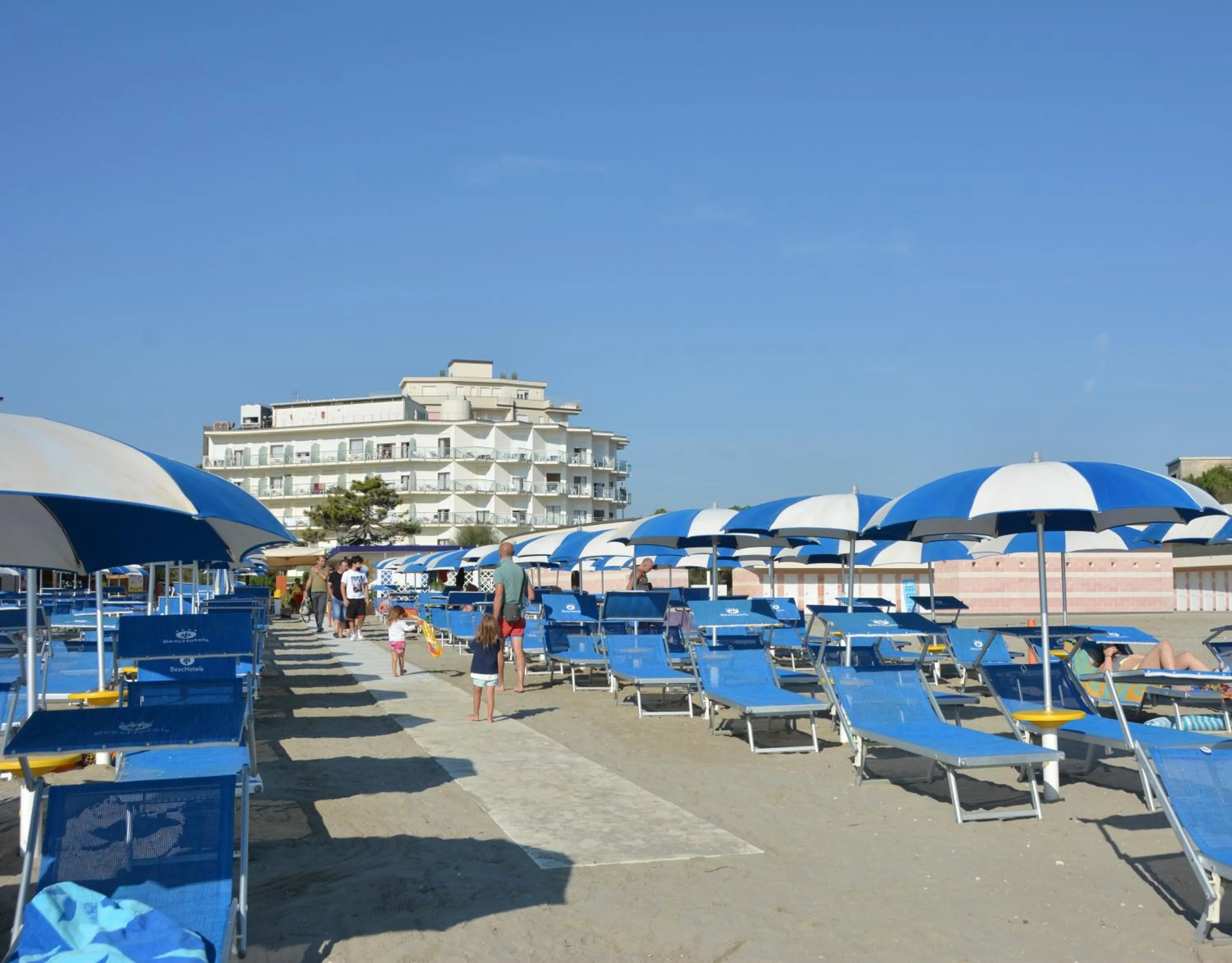 Beach in Hotel Bellevue Beach - sul mare