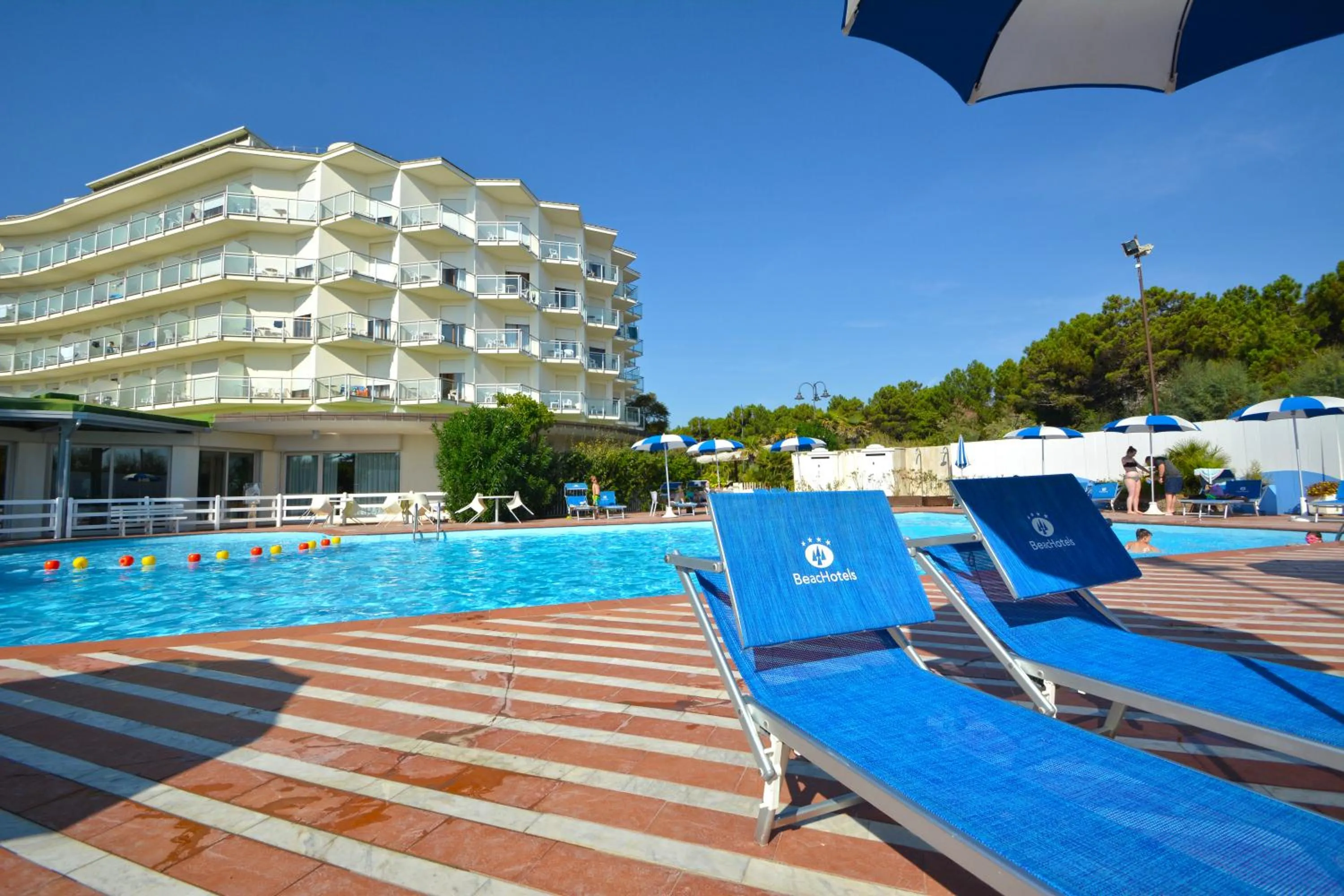 Property building in Hotel Bellevue Beach - sul mare
