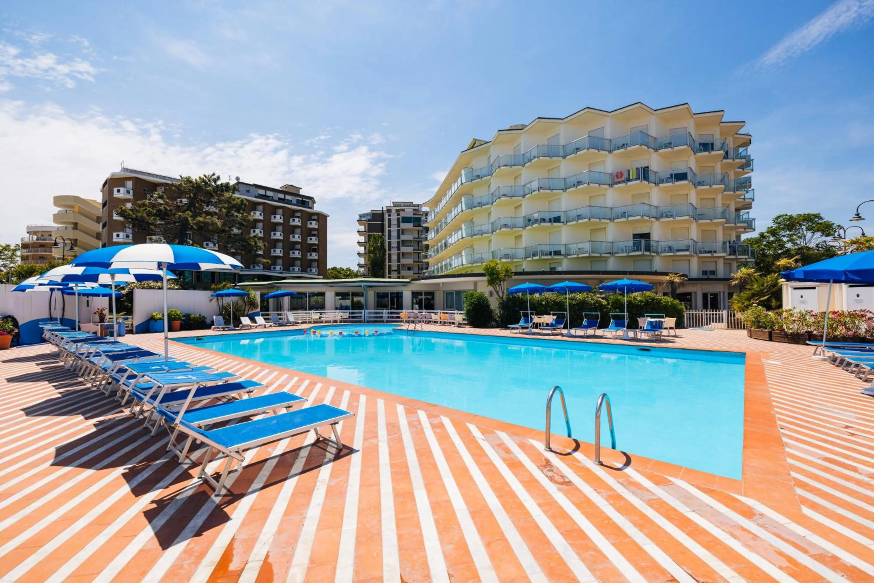 Property building in Hotel Bellevue Beach - sul mare