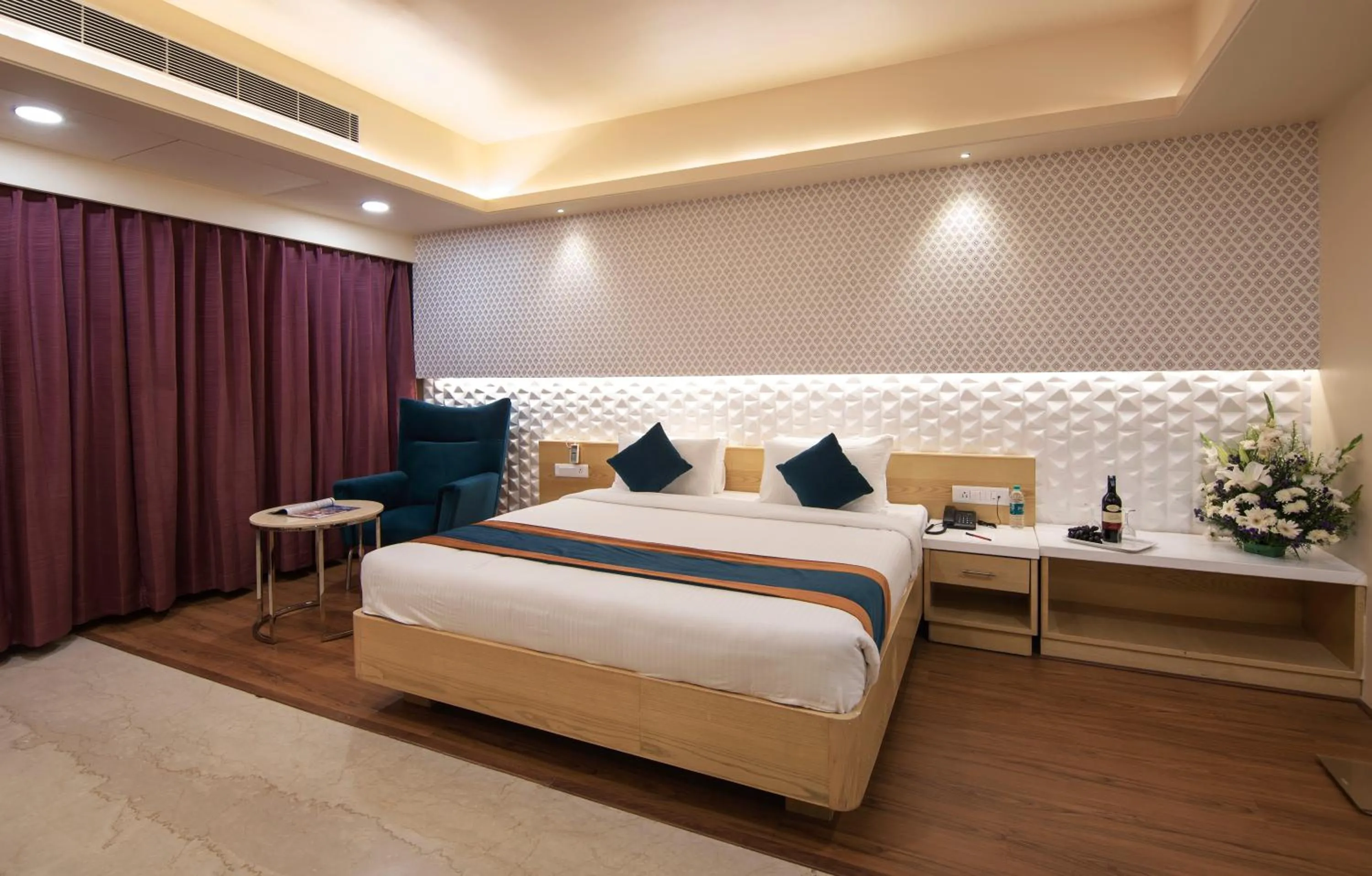 Bedroom, Bed in Zion - A Luxurious Hotel