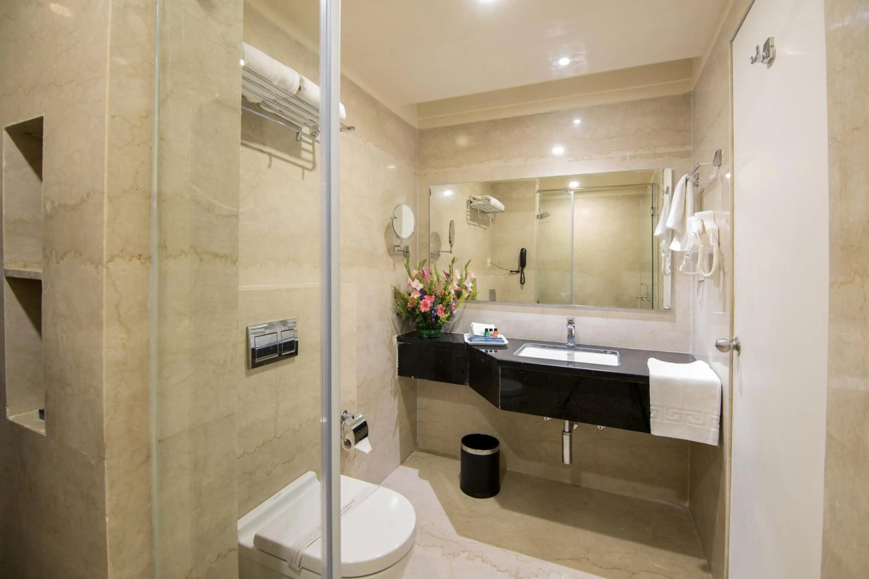 Bathroom in Zion - A Luxurious Hotel