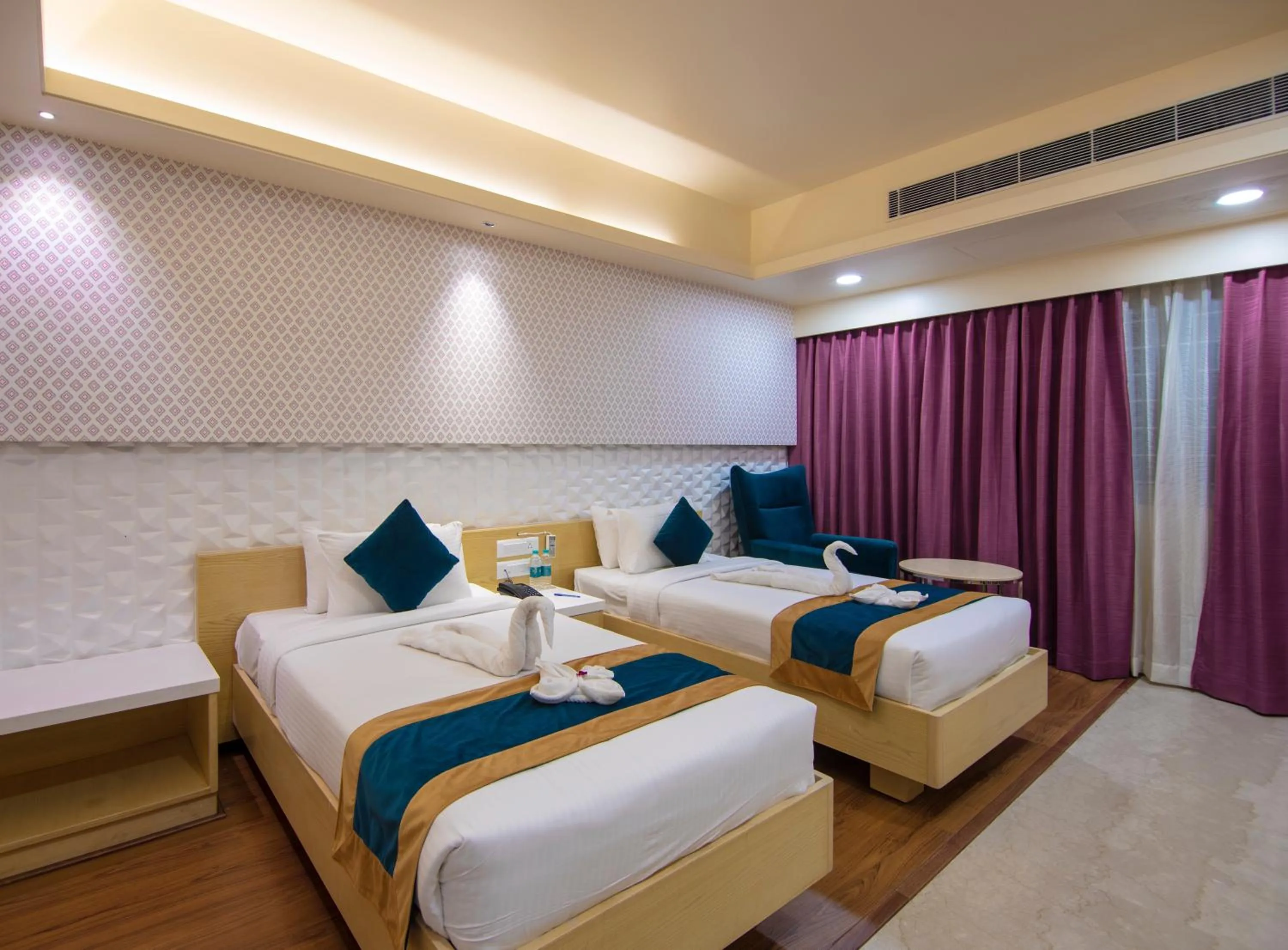 Bedroom, Bed in Zion - A Luxurious Hotel