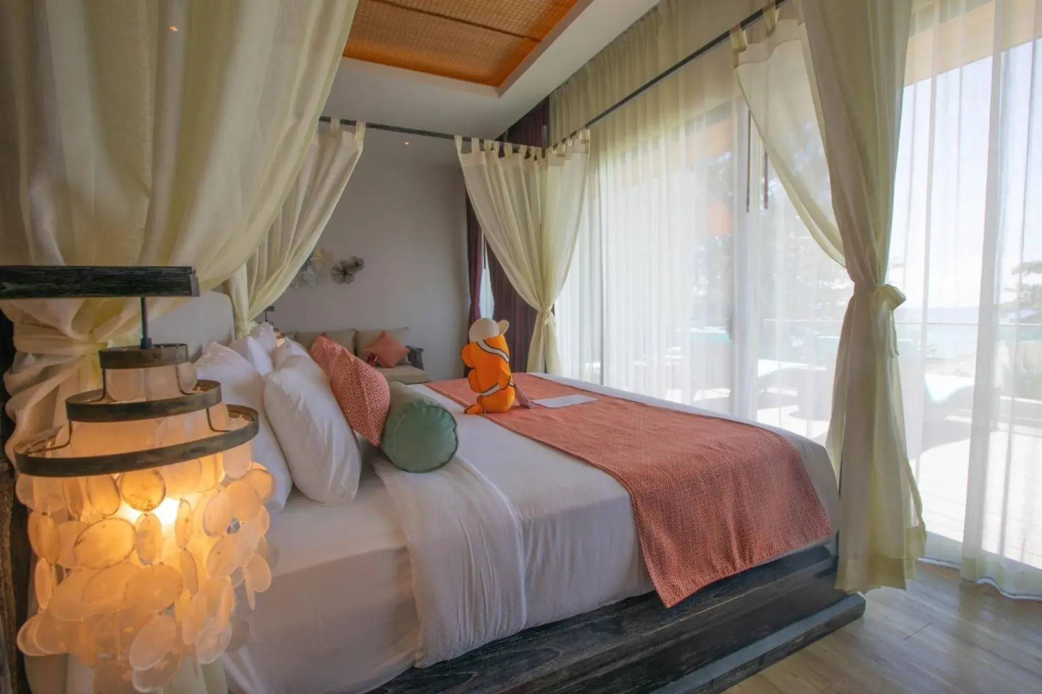 Bed in Ananya Lipe Resort Bed in Ananya Lipe Resort