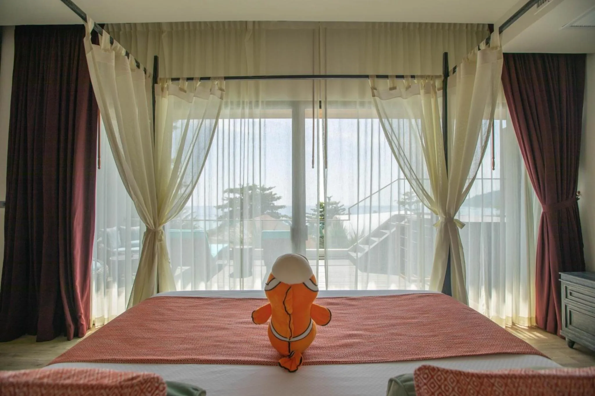 Bed in Ananya Lipe Resort