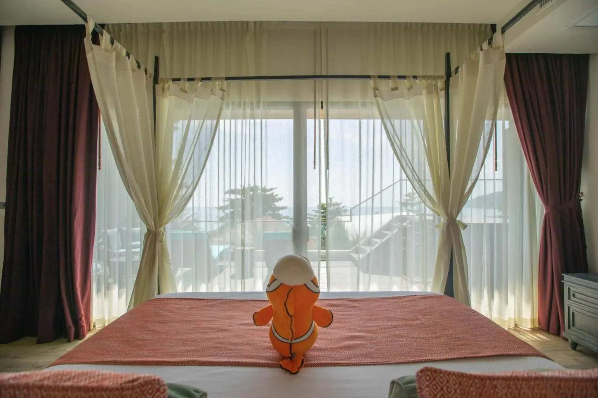 Bed in Ananya Lipe Resort Bed in Ananya Lipe Resort