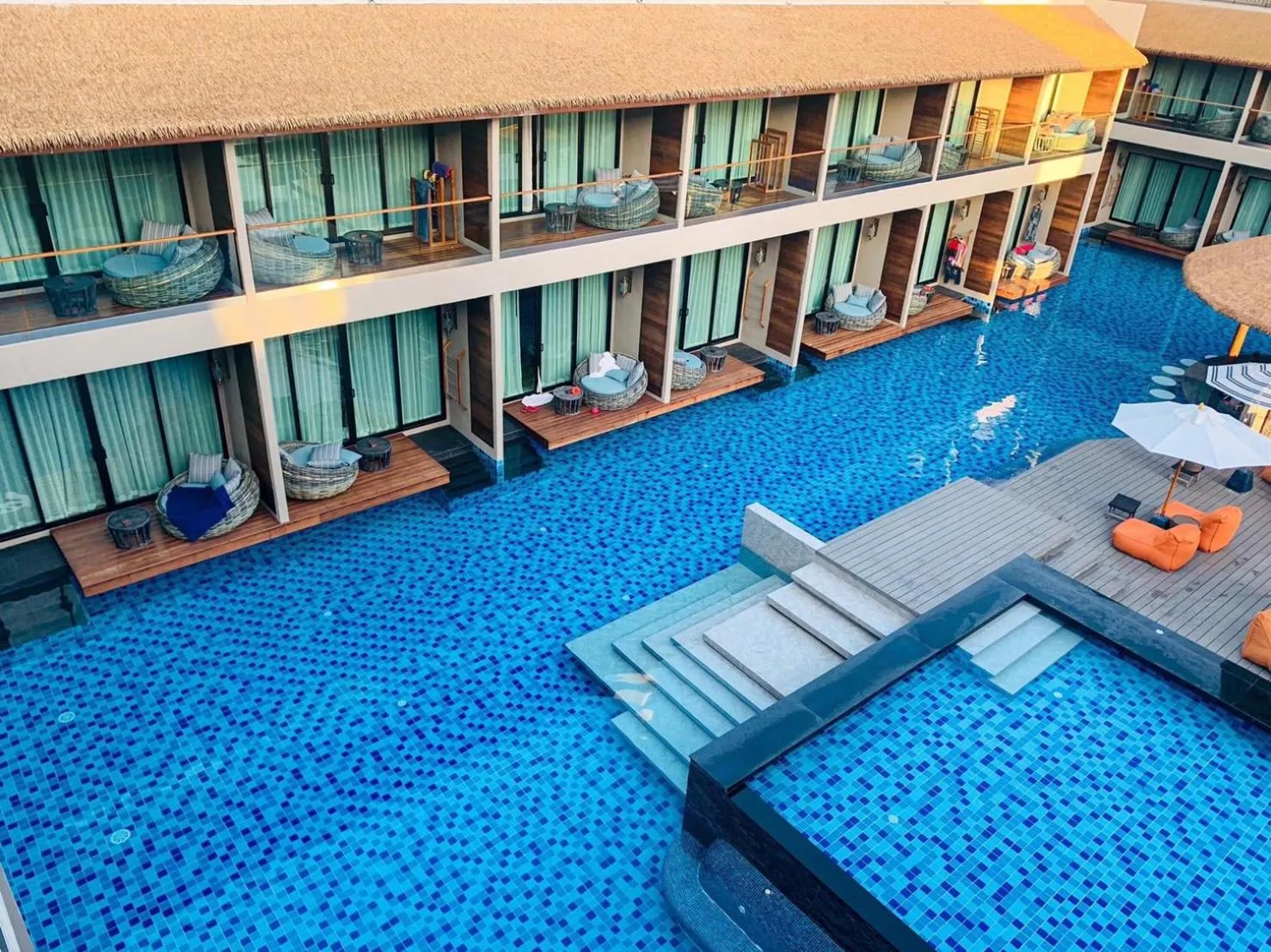 Bed in Ananya Lipe Resort