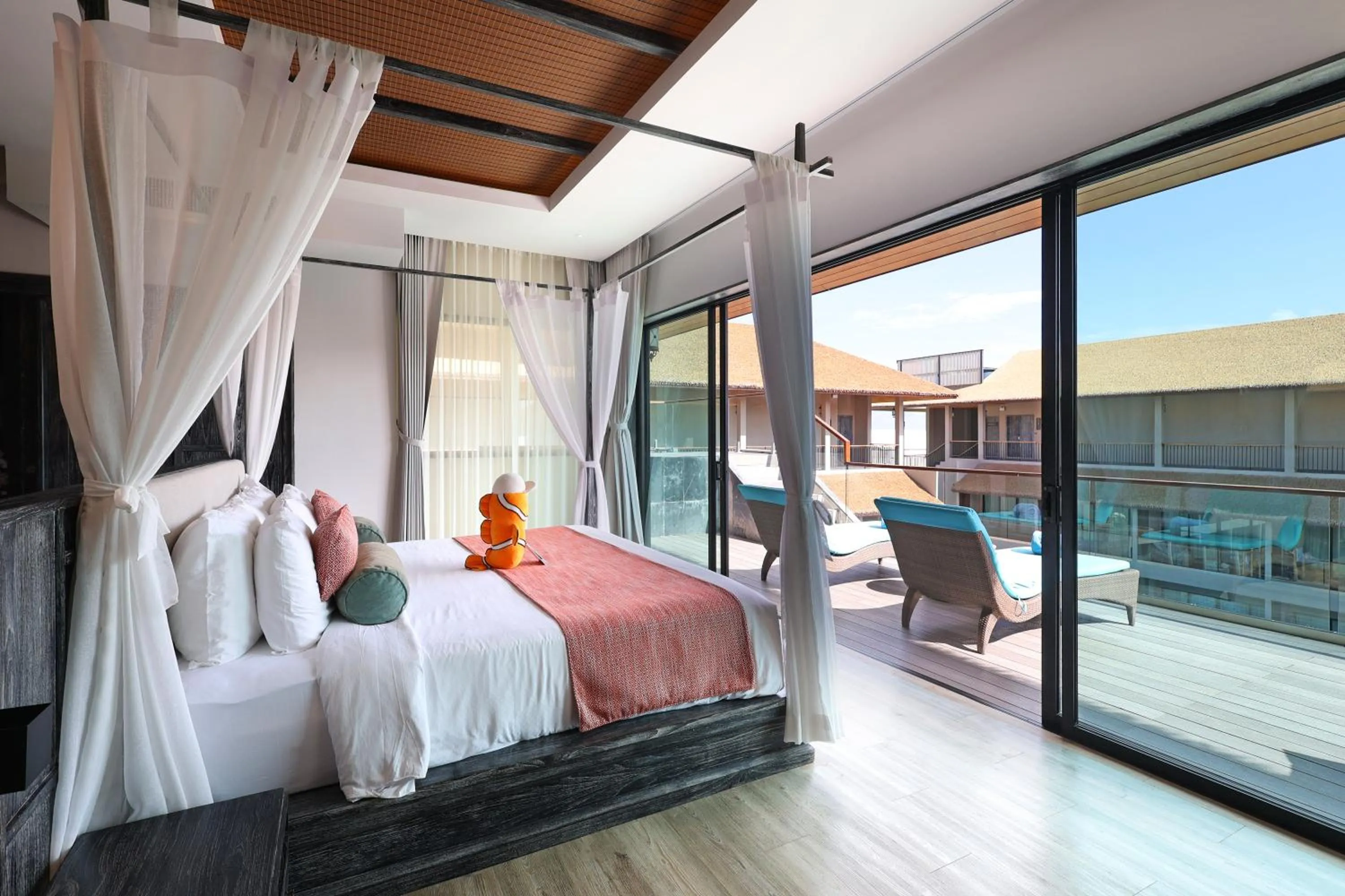 Bed in Ananya Lipe Resort