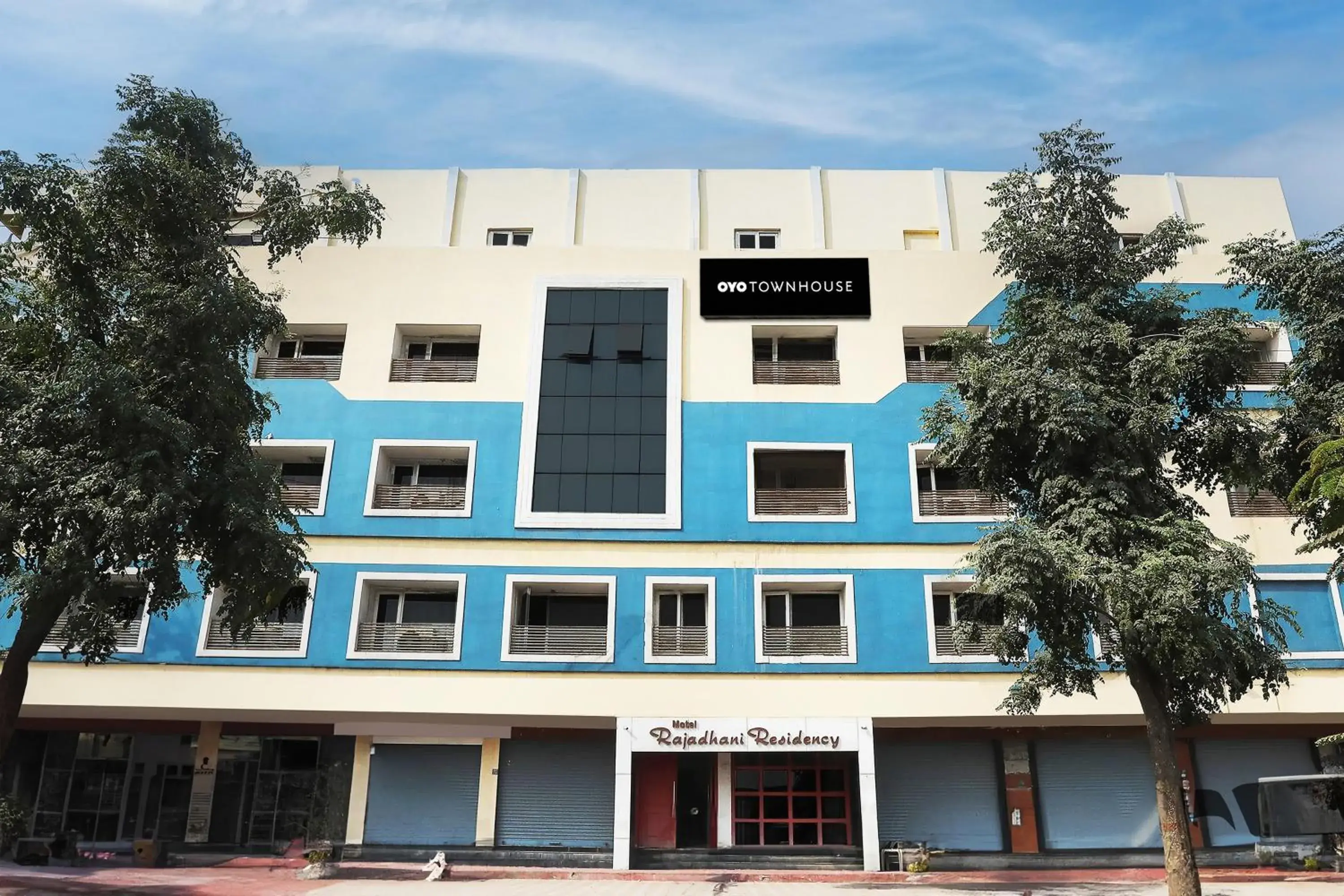 Facade/entrance in Townhouse Rajdhani Residency Facade/entrance in Townhouse Rajdhani Residency