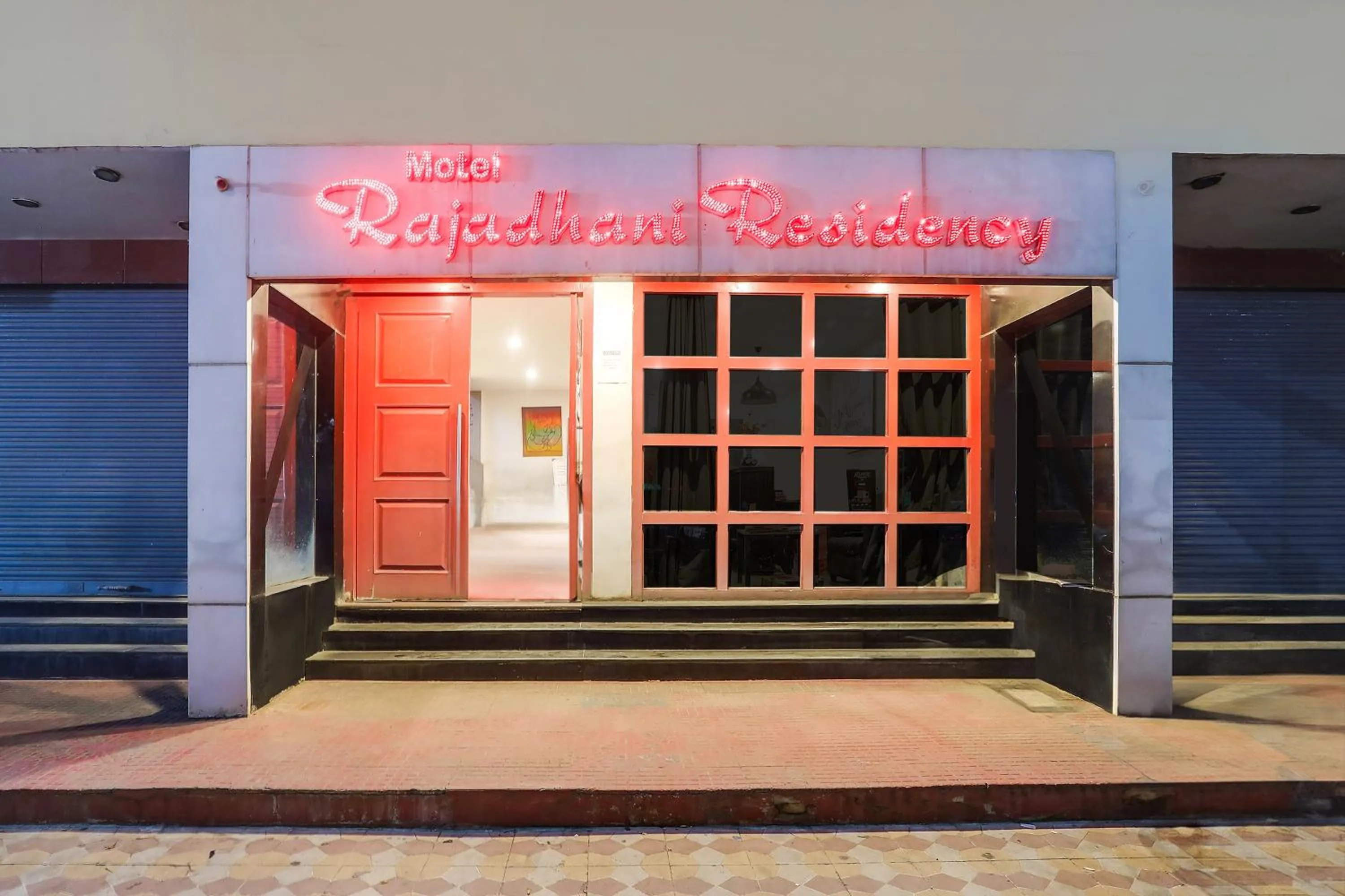 Facade/entrance in Townhouse Rajdhani Residency