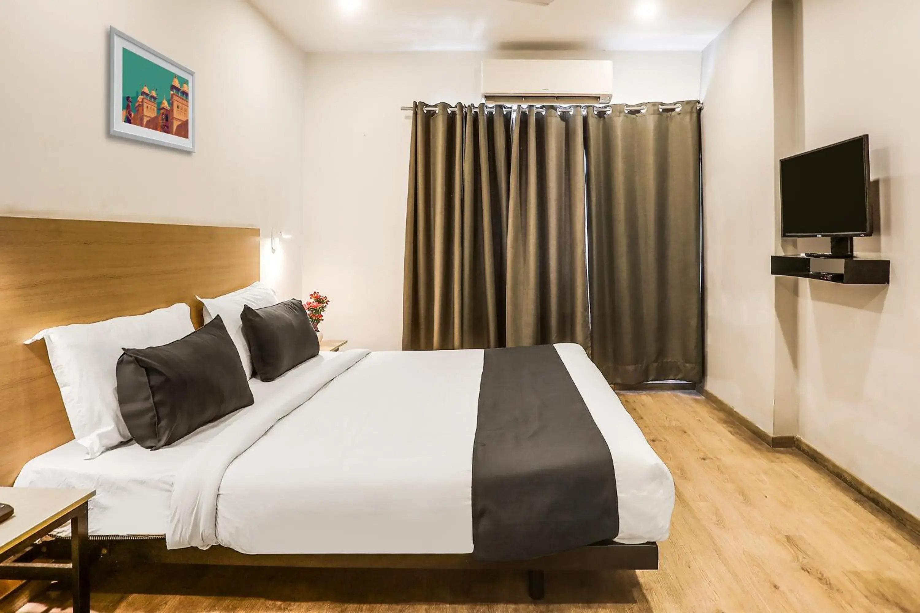 Bedroom, Bed in Townhouse Rajdhani Residency Bedroom, Bed in Townhouse Rajdhani Residency
