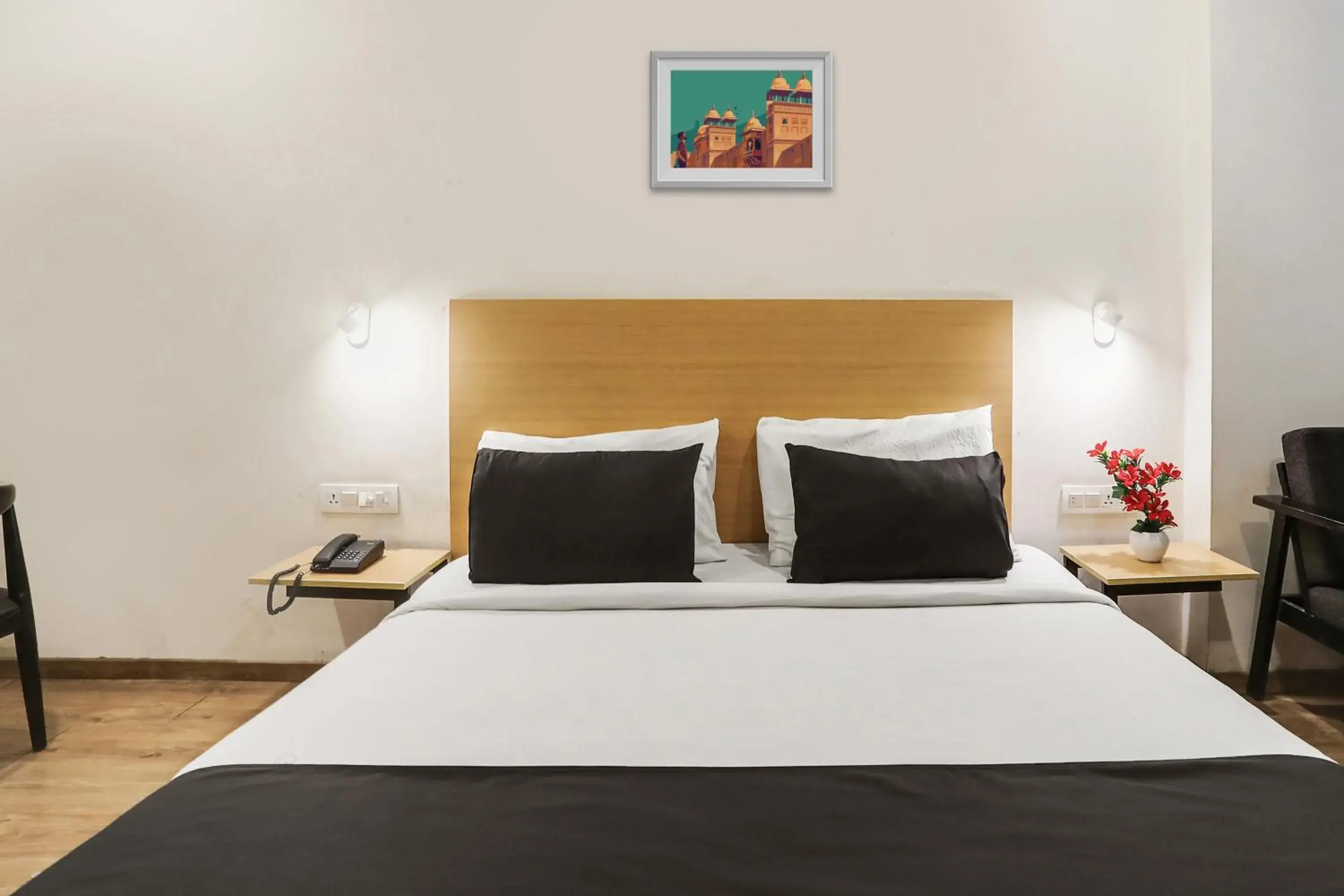 Bedroom, Bed in Townhouse Rajdhani Residency Bedroom, Bed in Townhouse Rajdhani Residency