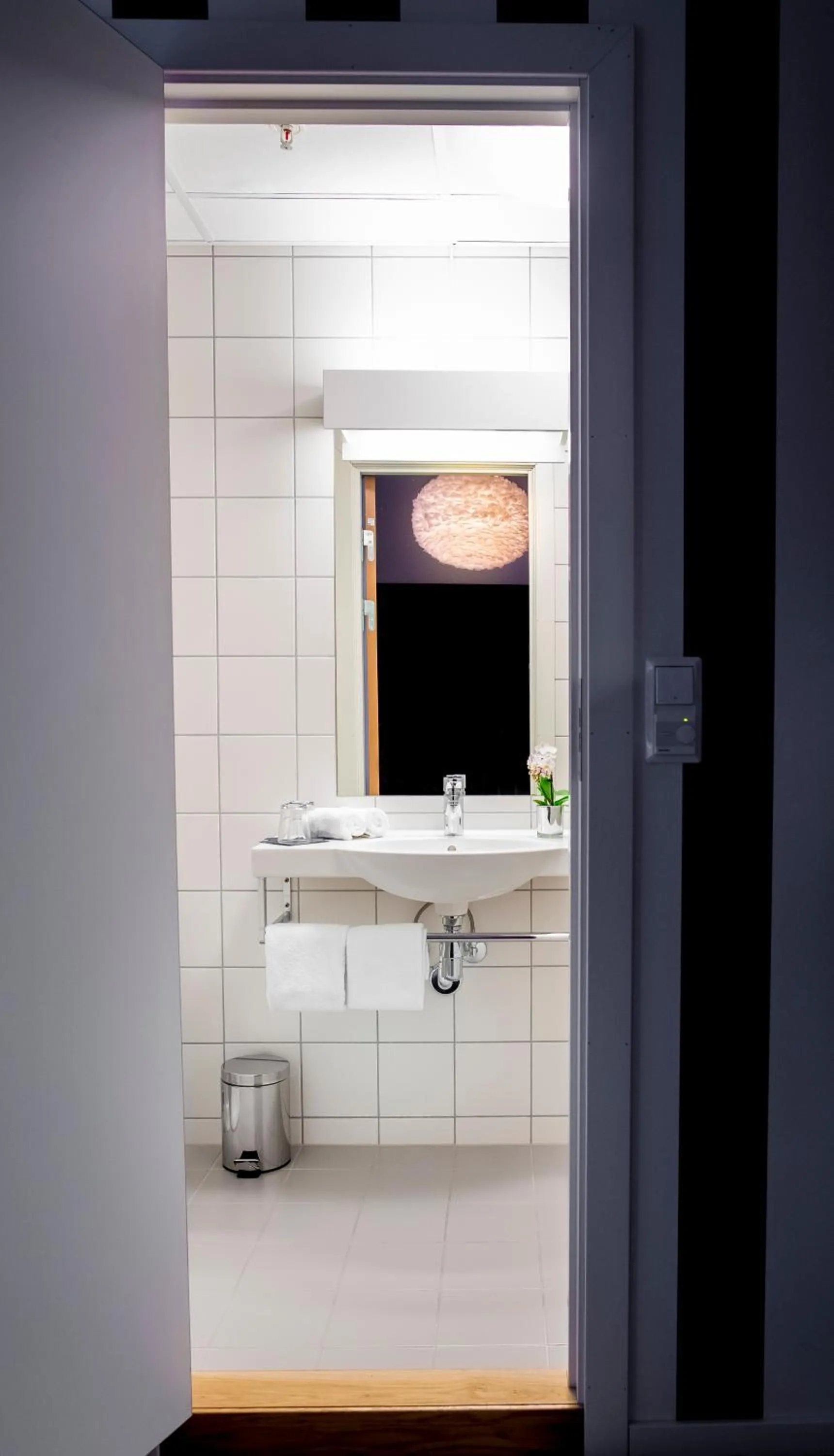 Bathroom in Fredriksten Hotell