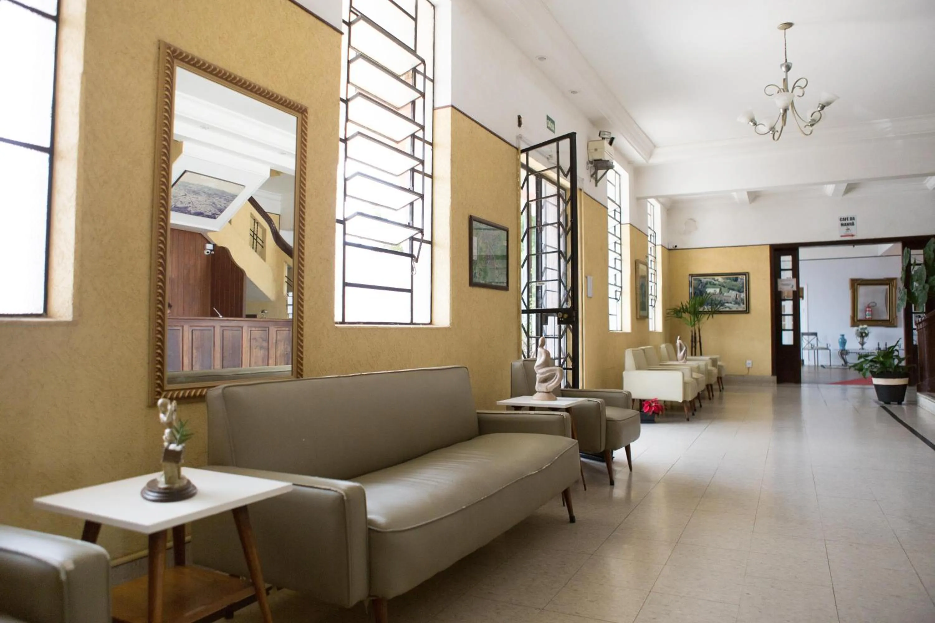 Lobby or reception in Grande Hotel Atibaia