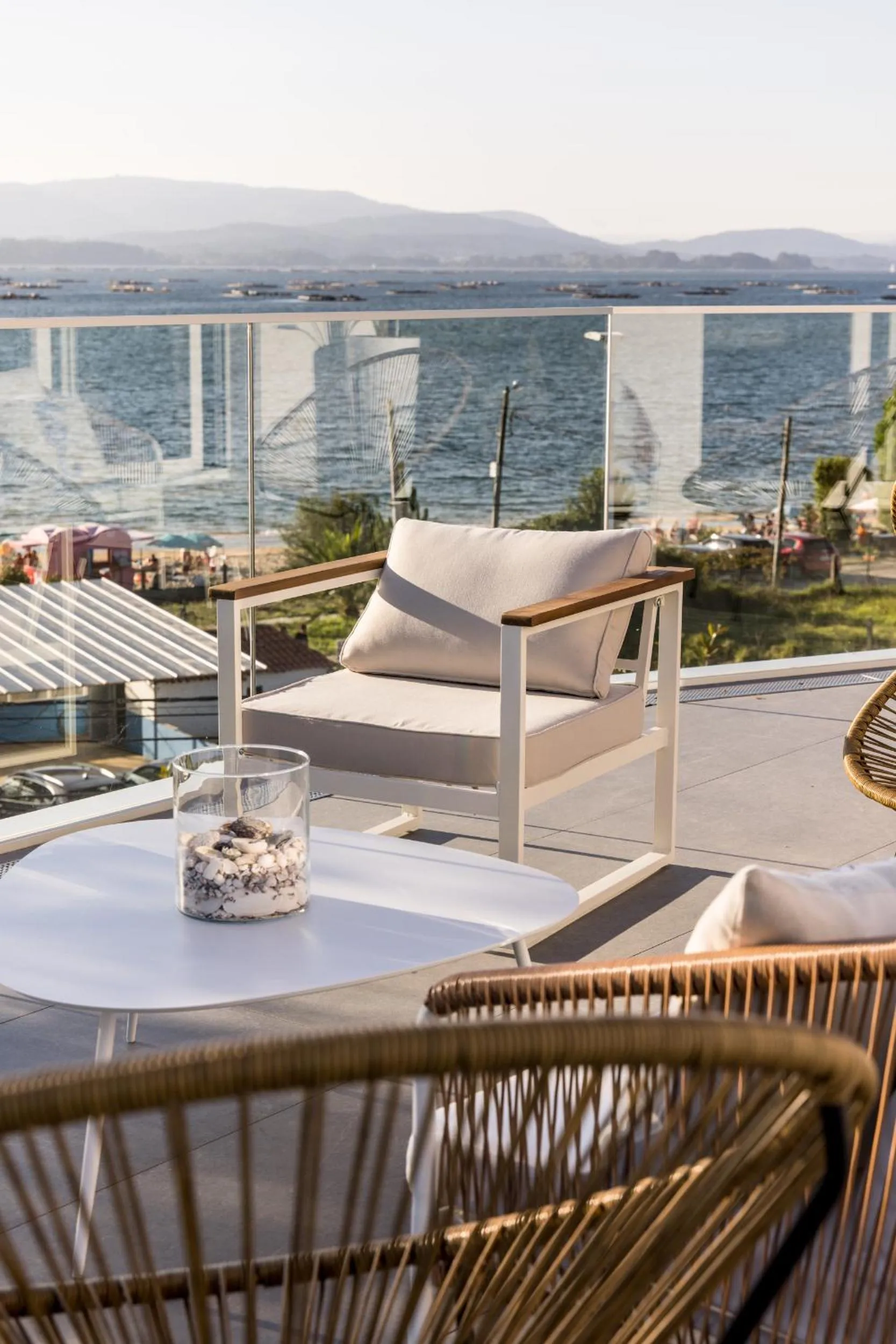 Balcony/Terrace in Hotel Leal - La Sirena