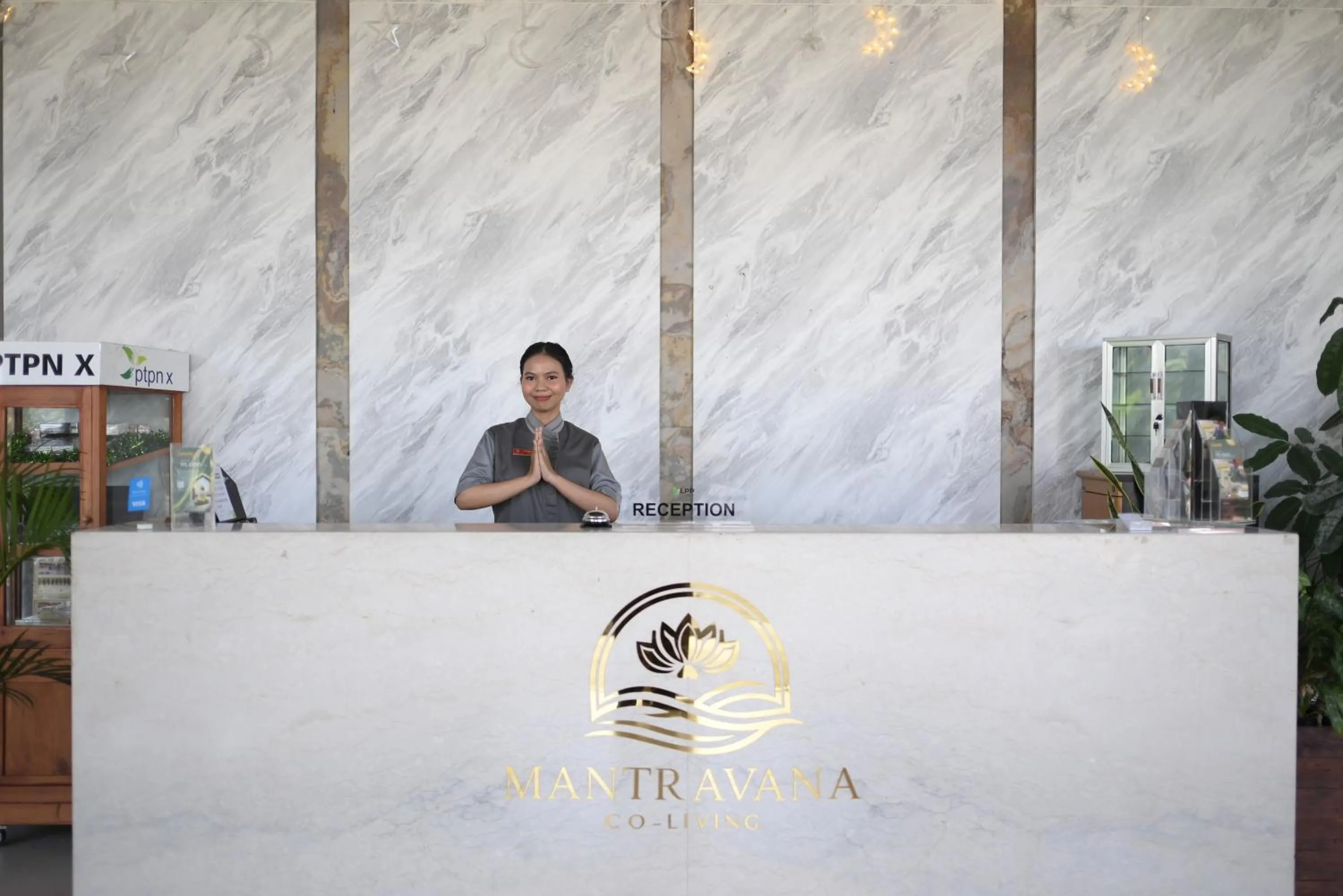 Lobby or reception in Mantravana Co-Living