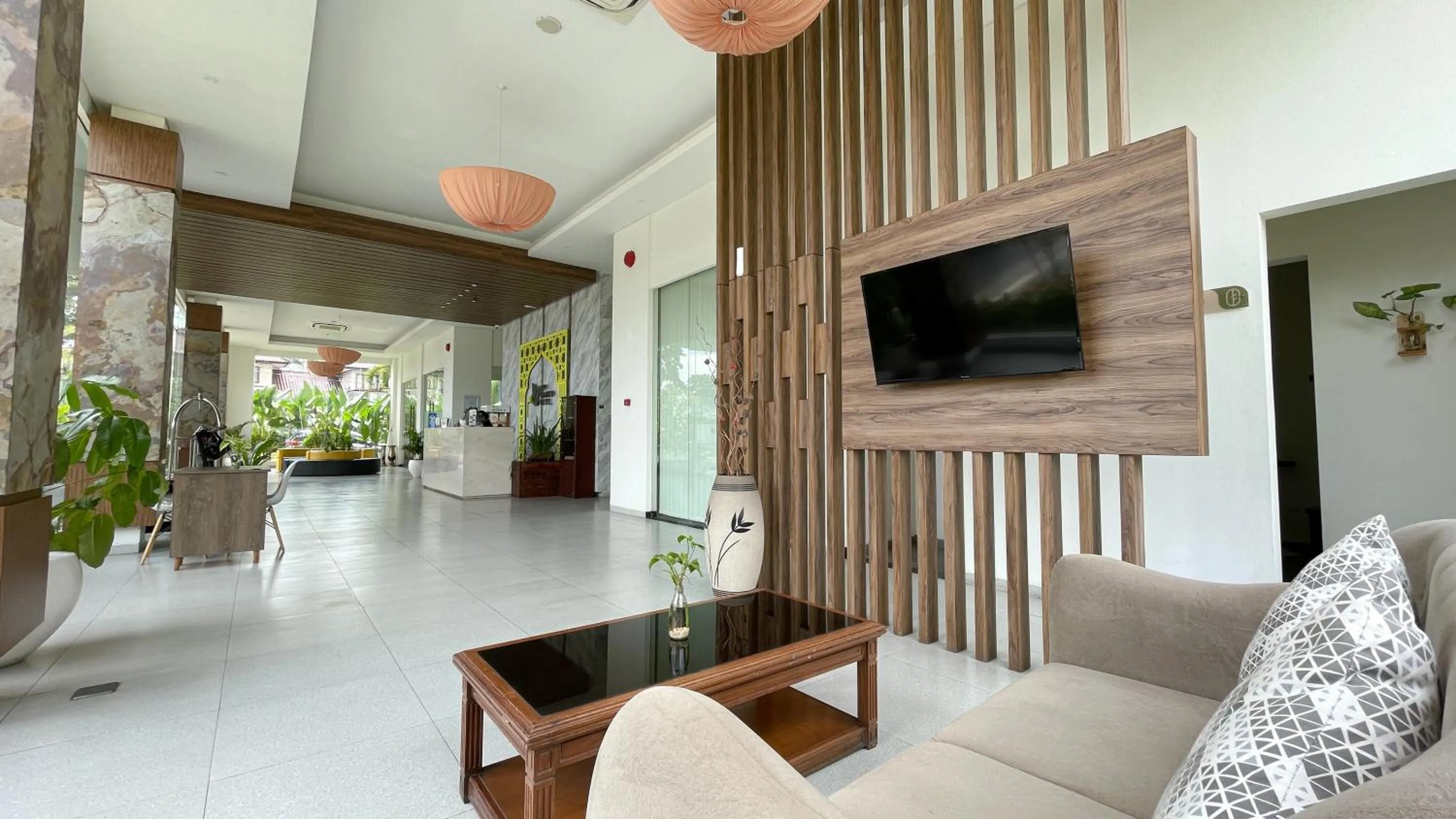 Lobby or reception in LPP Garden Hotel
