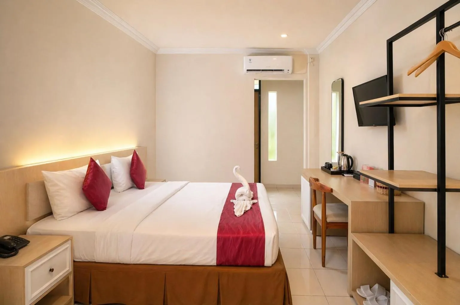 Bed in Mantravana Co-Living