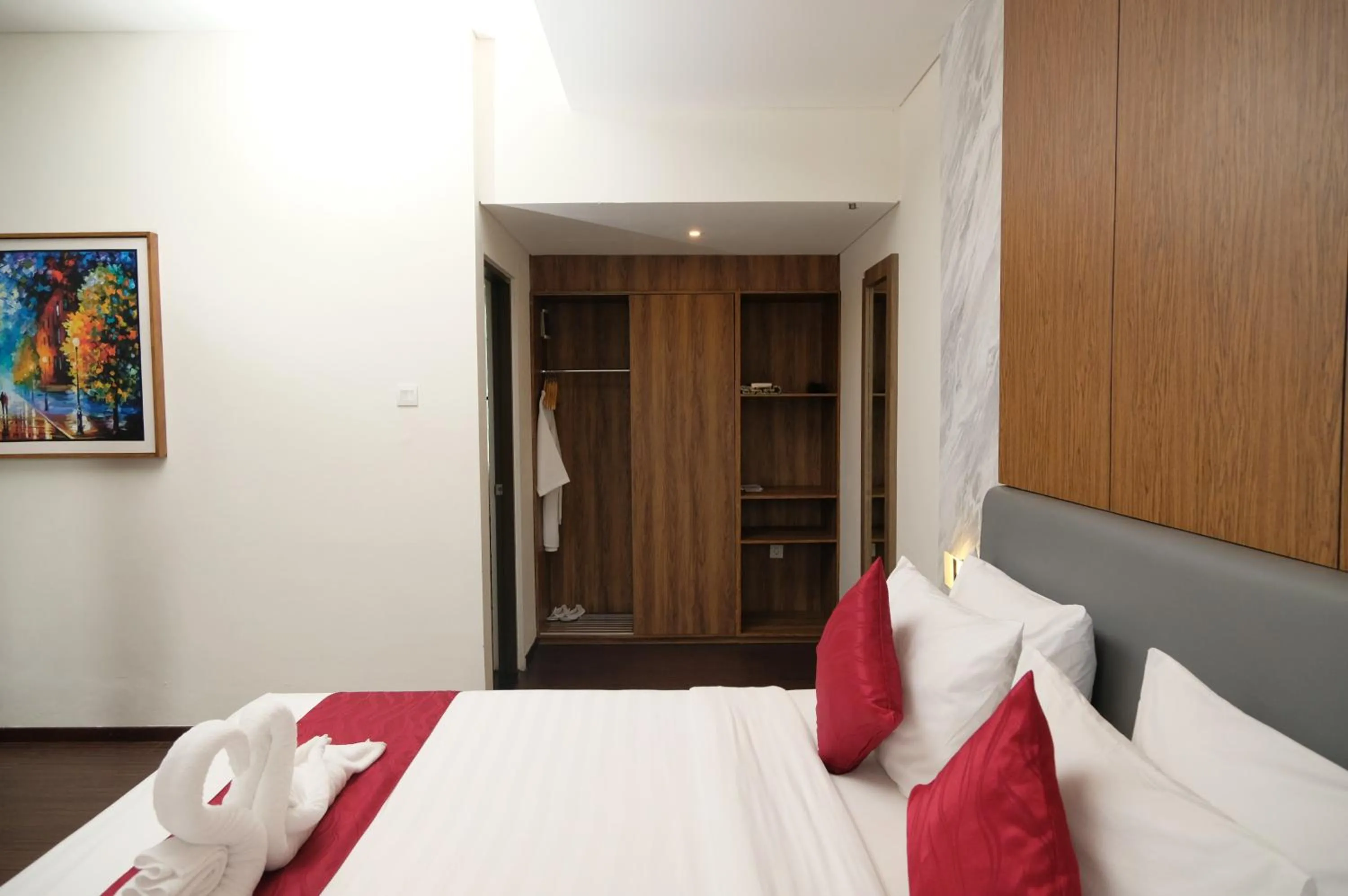 Bedroom, Bed in Mantravana Co-Living