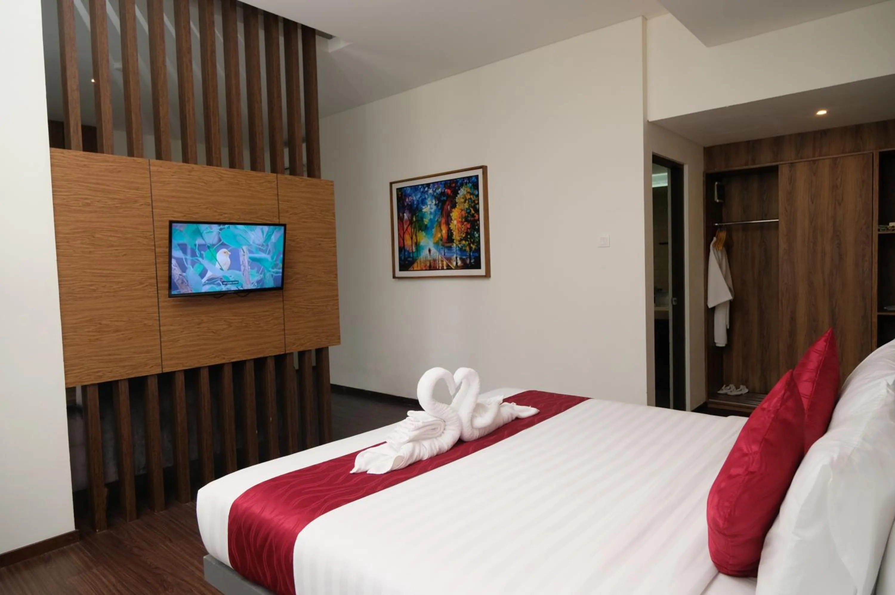 Bedroom, Bed in Mantravana Co-Living