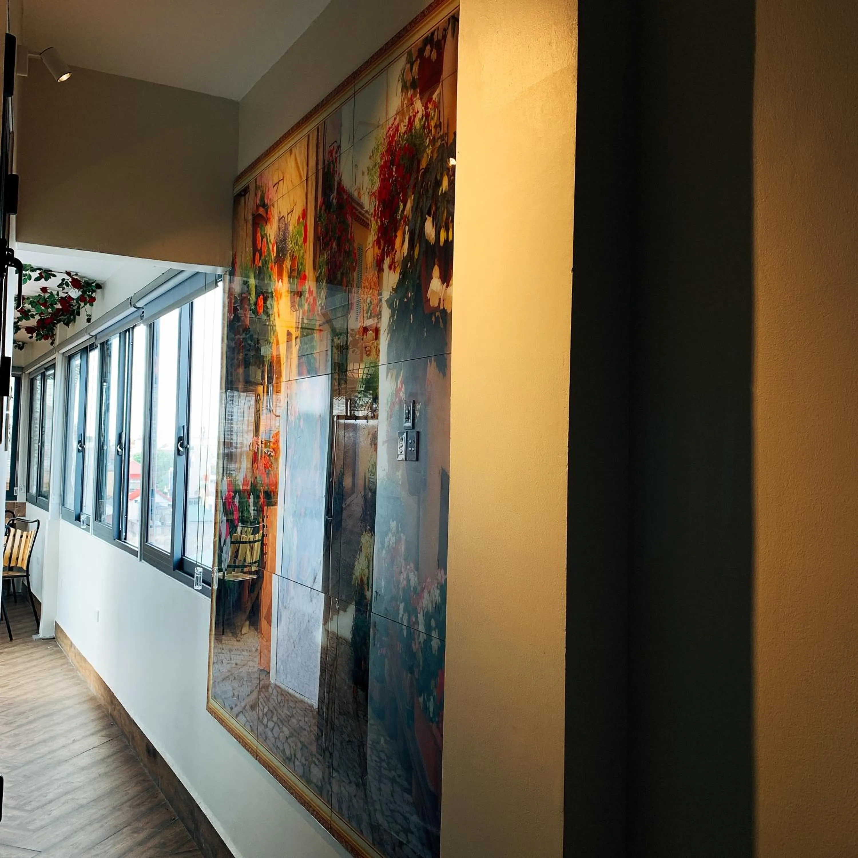 Decorative detail in Hanoi La Cascada House & Travel