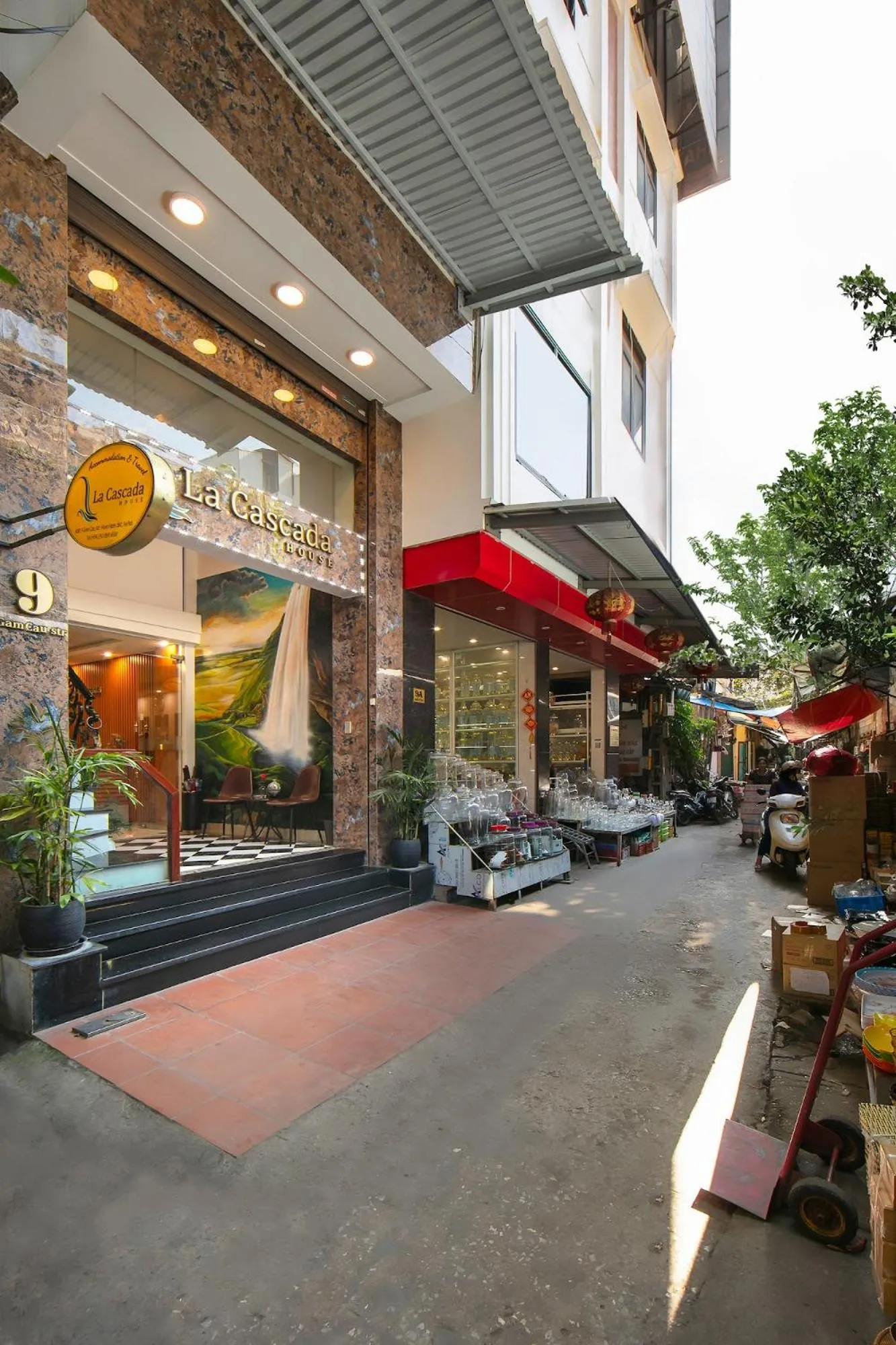 Lobby or reception in Hanoi La Cascada House & Travel