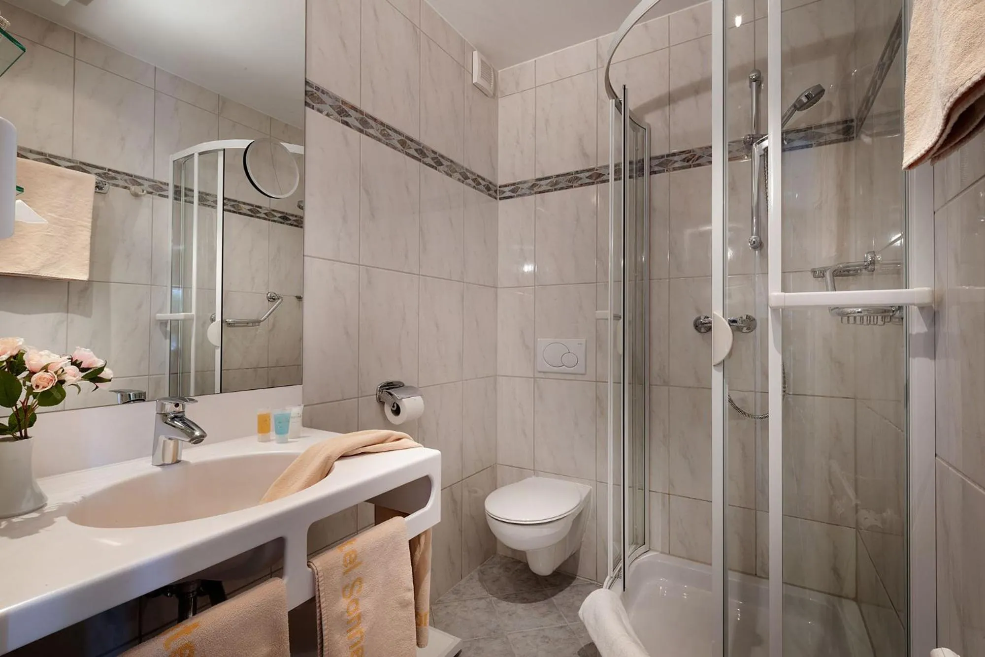 Bathroom in Hotel Sonneneck