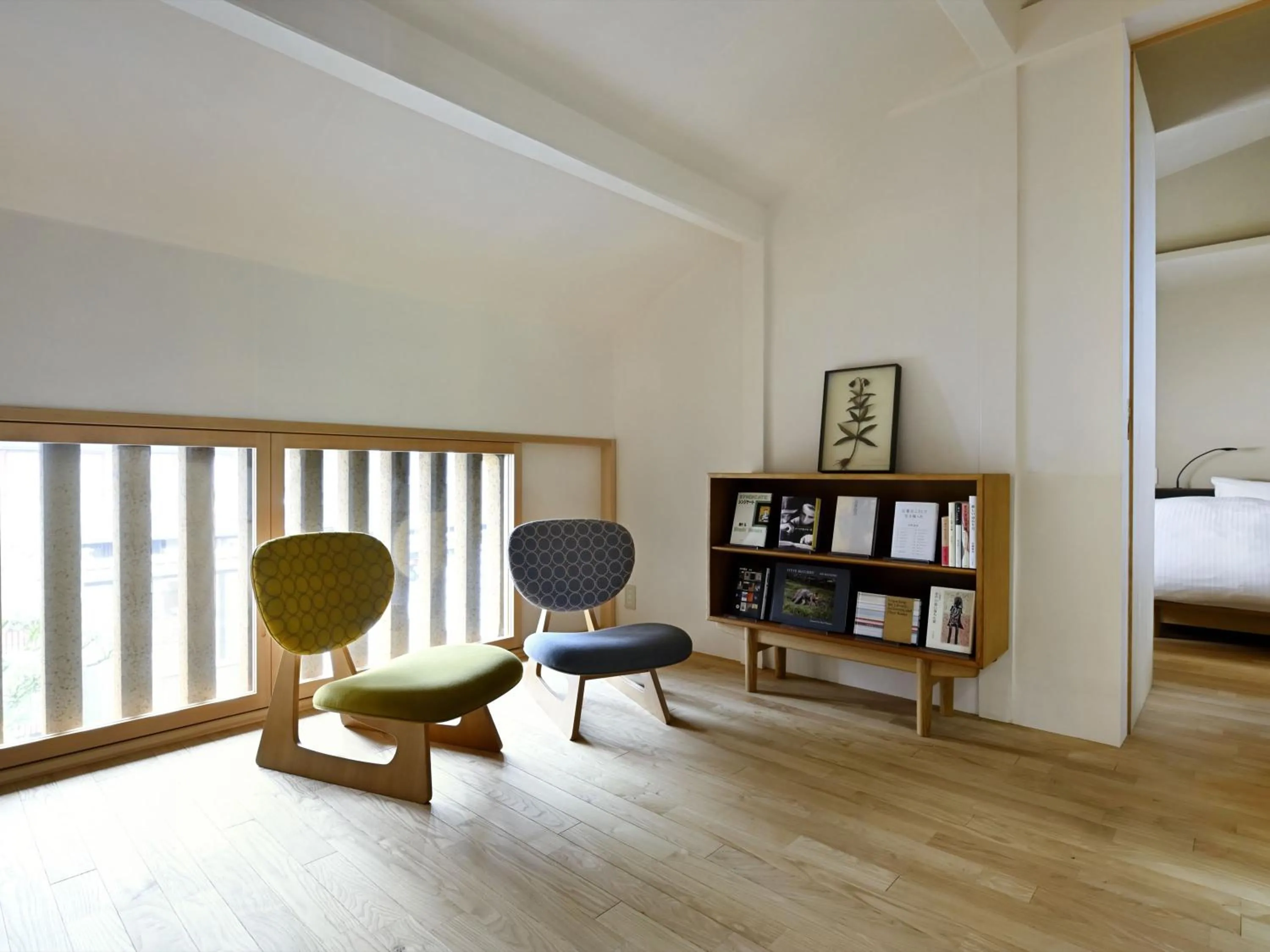 Living room in Kyo no Ondokoro NISHIJIN VILLA #5