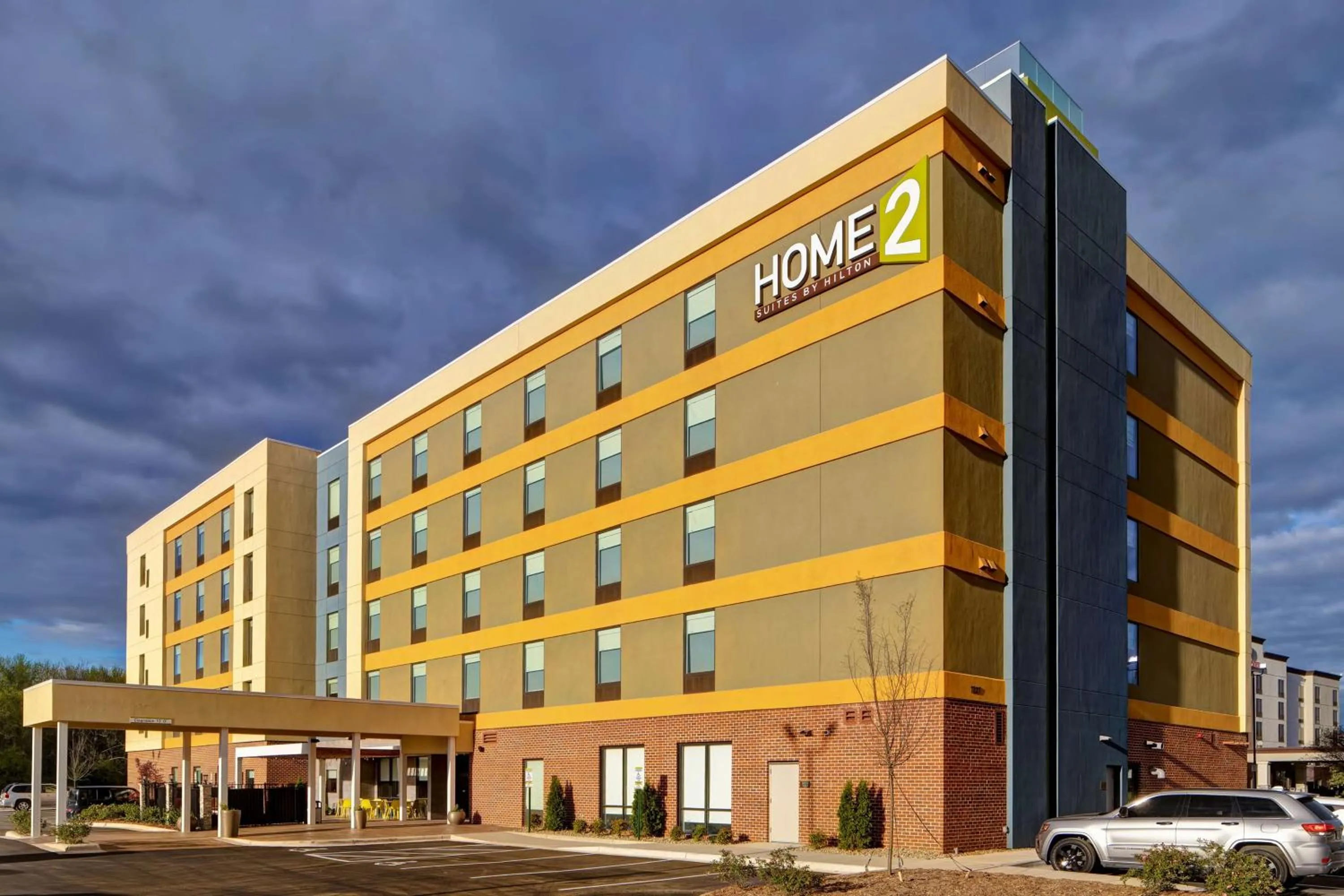 Property building in Home2 Suites By Hilton Charlotte Northlake