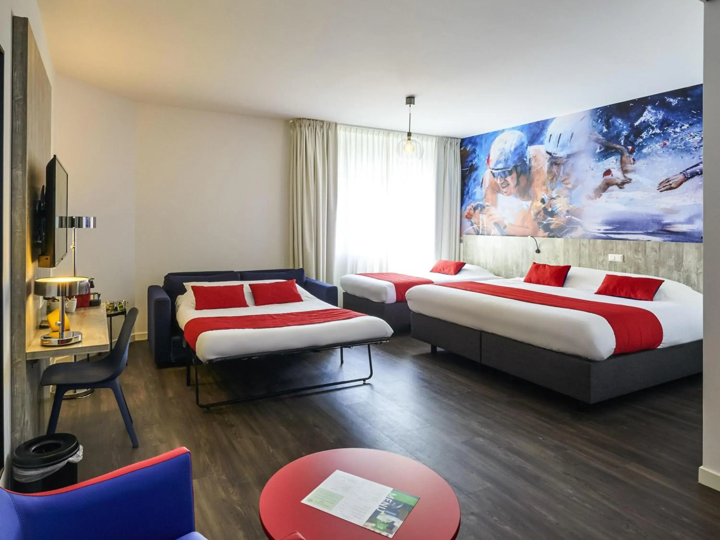Bedroom, Bed in ibis Styles Almere Bedroom, Bed in ibis Styles Almere