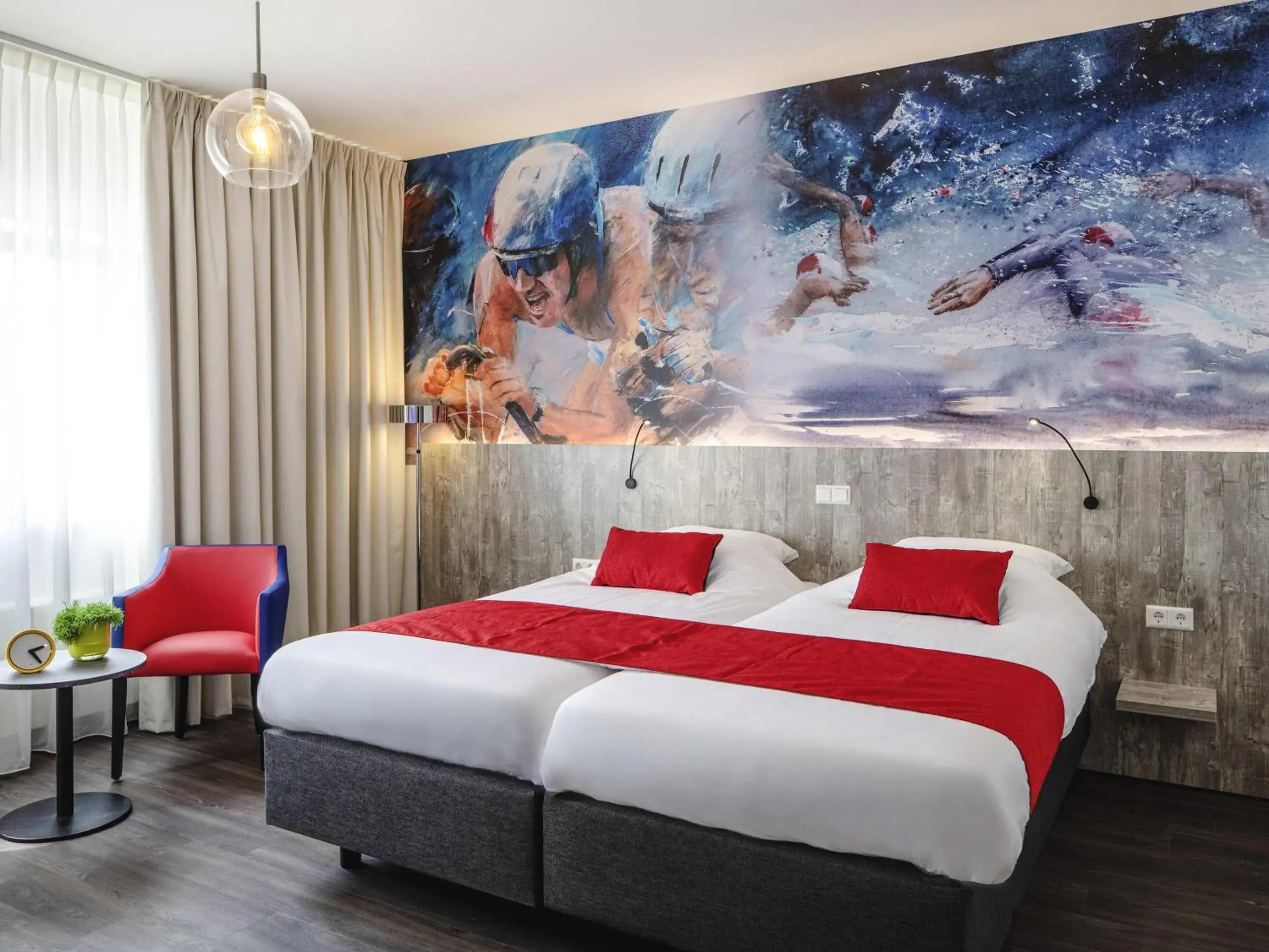 Bedroom, Bed in ibis Styles Almere Bedroom, Bed in ibis Styles Almere