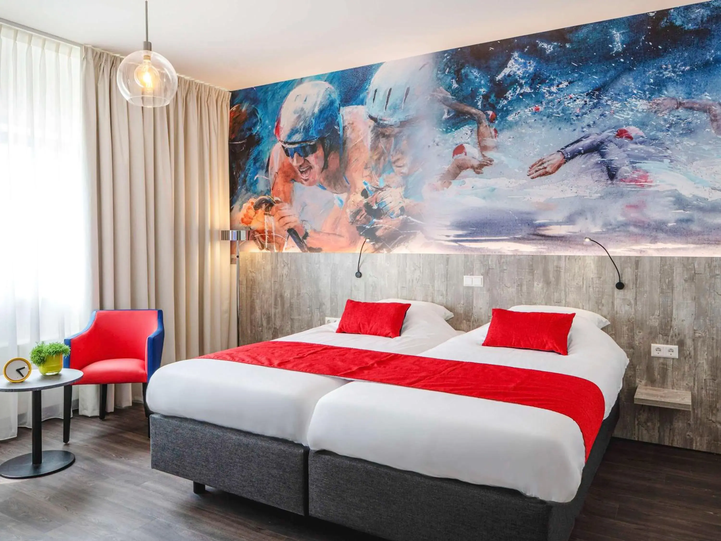 Bedroom, Bed in ibis Styles Almere Bedroom, Bed in ibis Styles Almere
