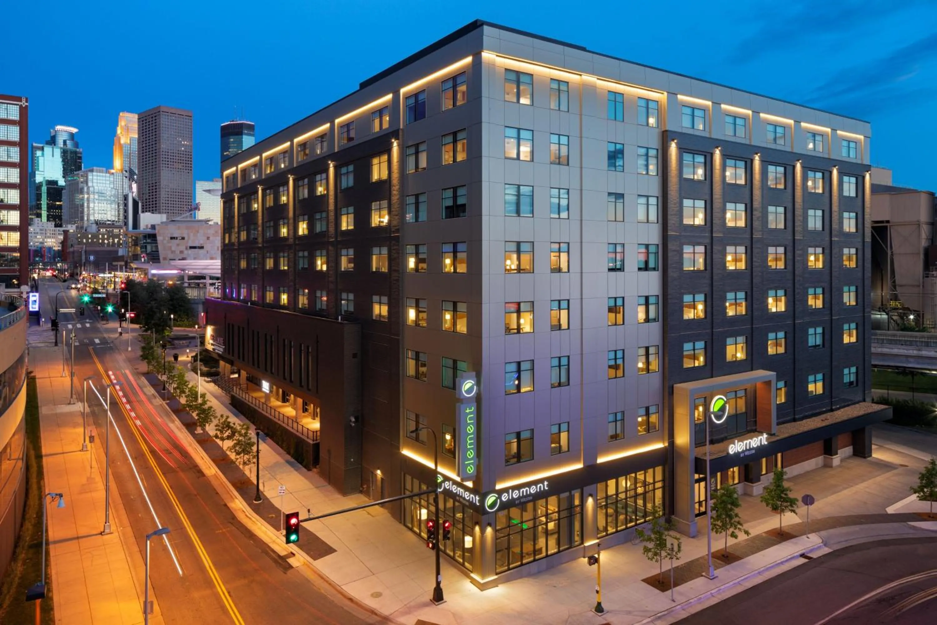 Property building in Element Minneapolis Downtown North Loop