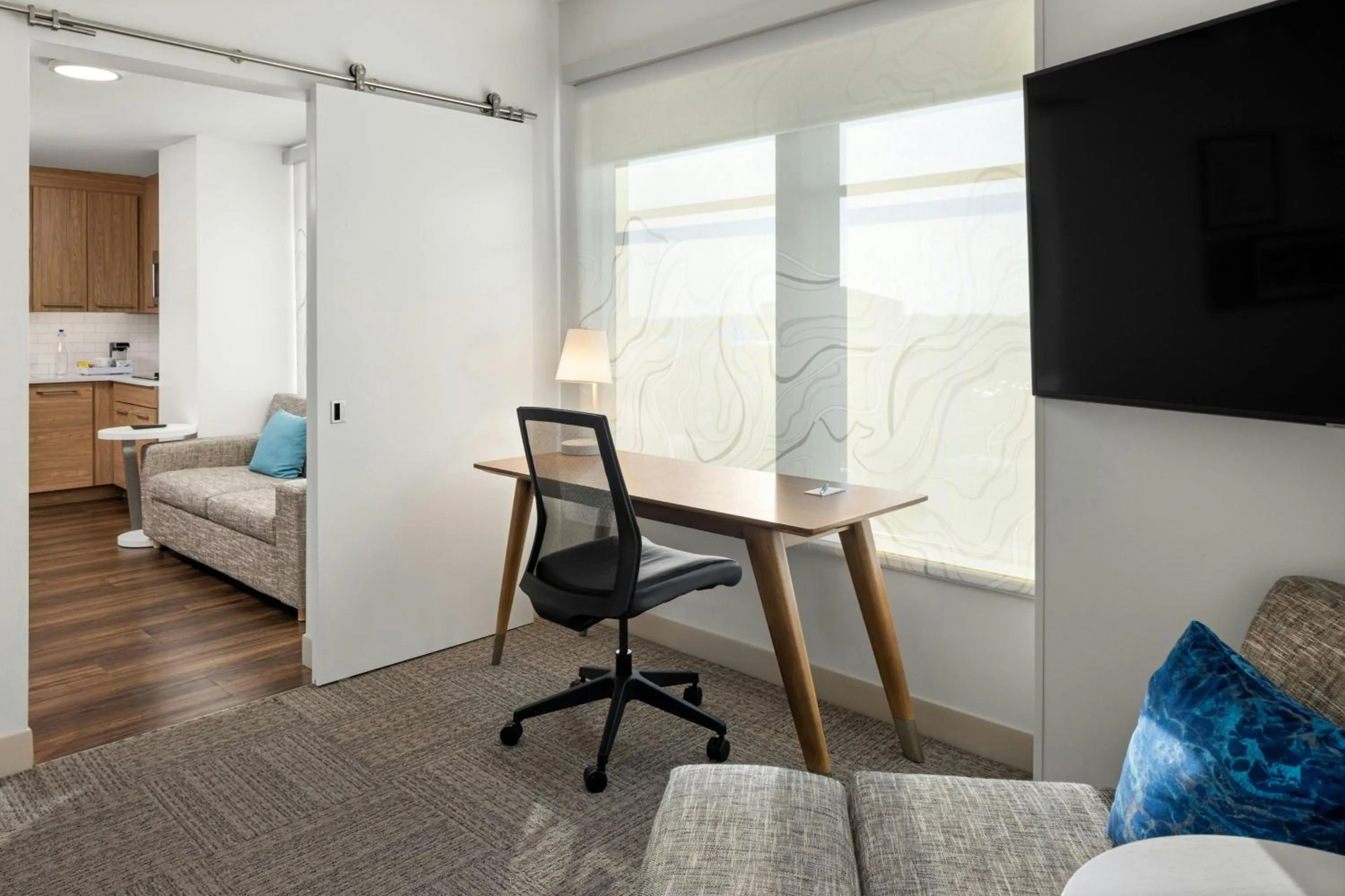 Bedroom, Bed in Element Minneapolis Downtown North Loop