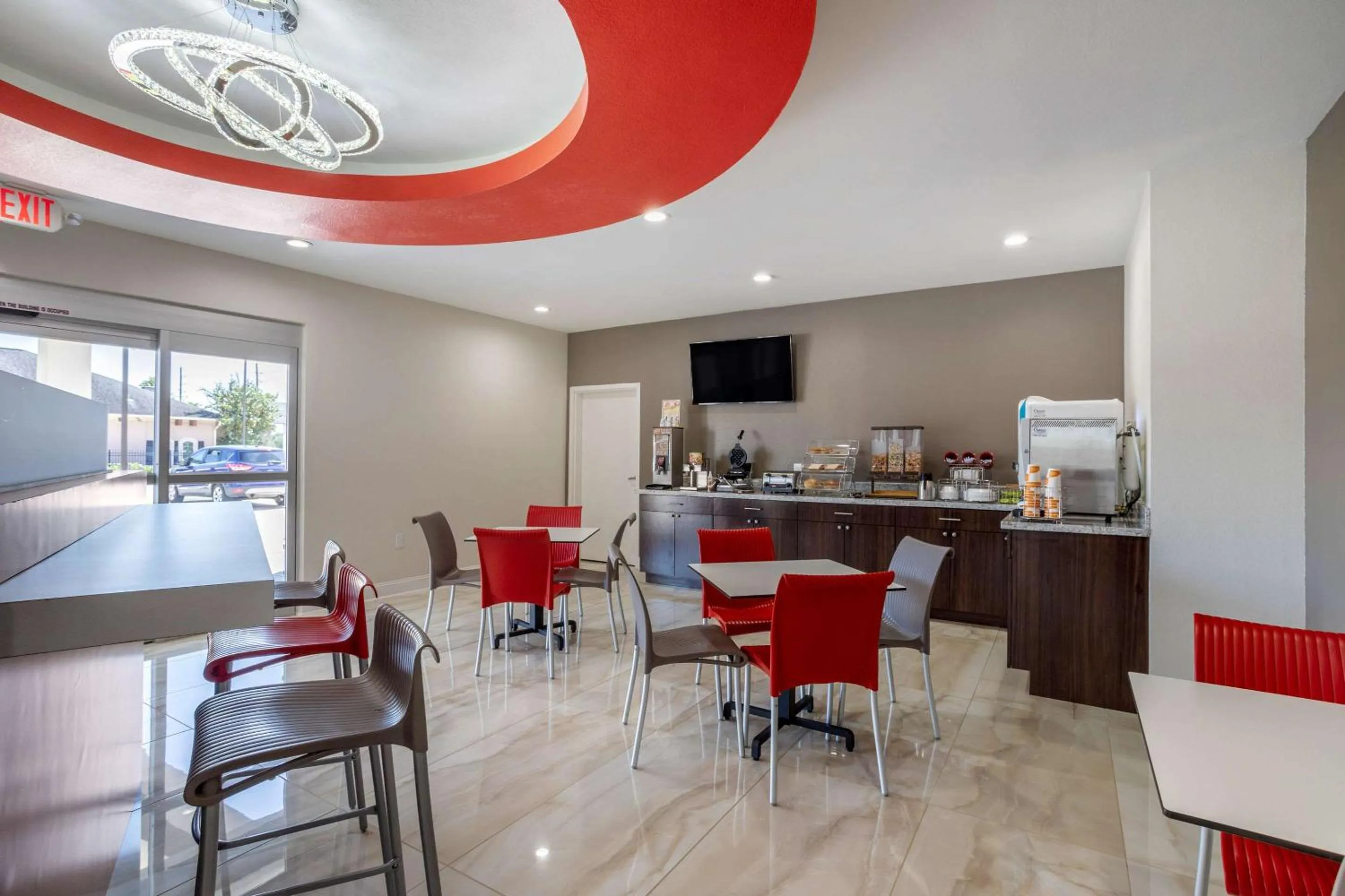 Restaurant/places to eat in Econo Lodge Houston Northwest - Cypress