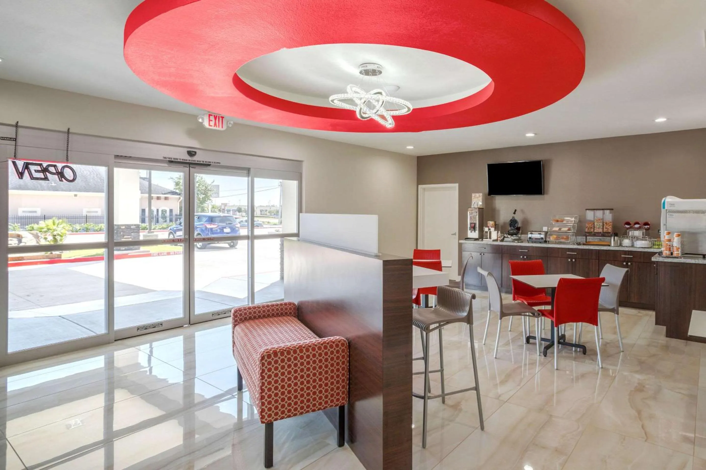 Lobby or reception in Econo Lodge Houston Northwest - Cypress
