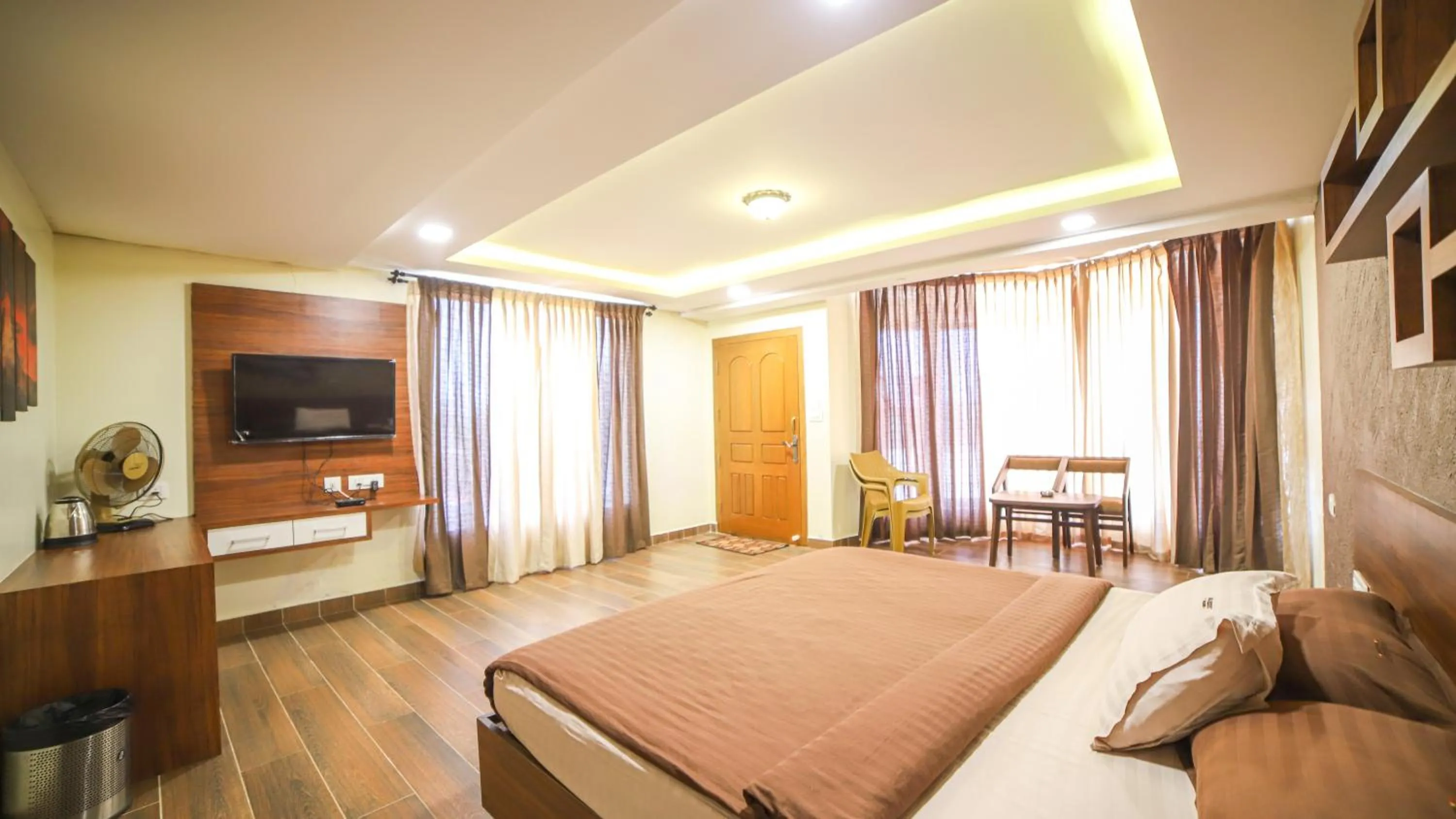 Bedroom, Bed in Aira Residency Kothagiri by Lexstays